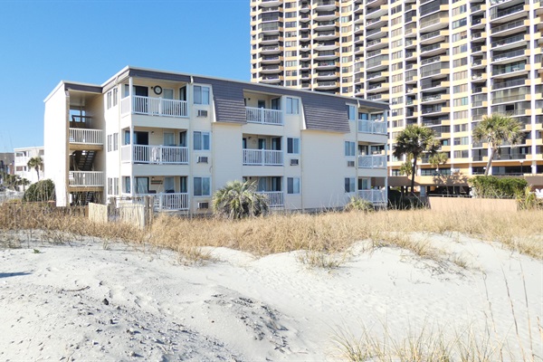 Beach to Building View