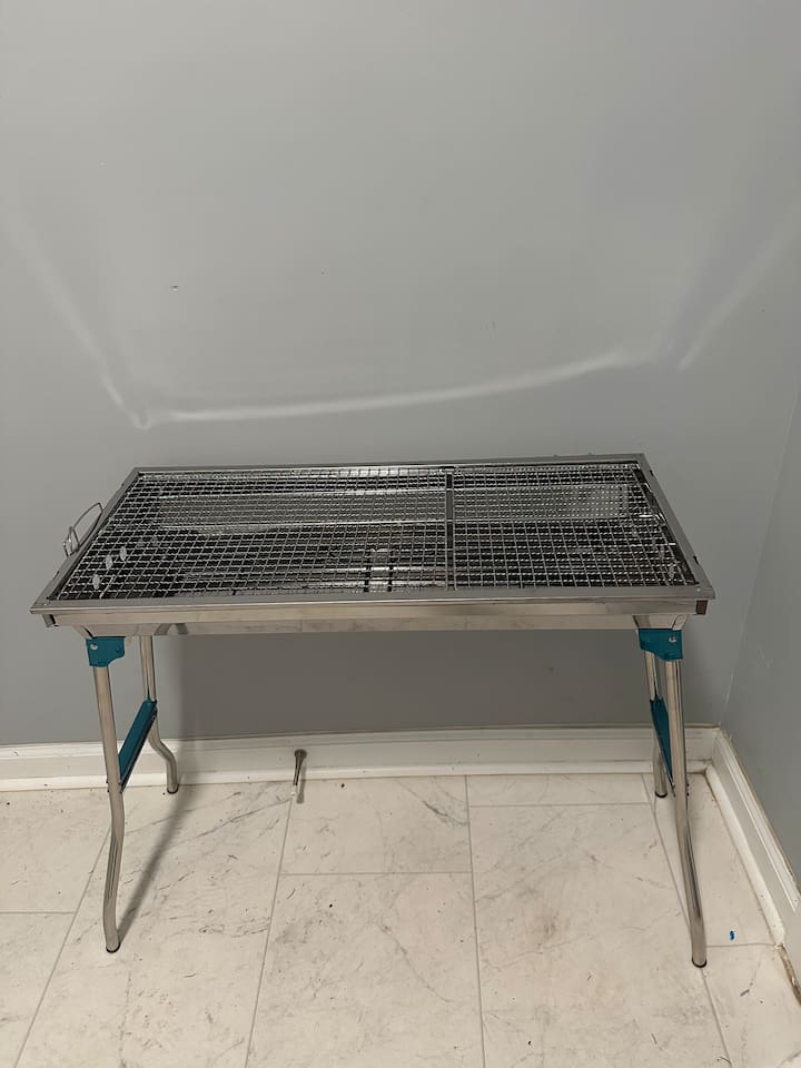 charcoal (not provided) grill