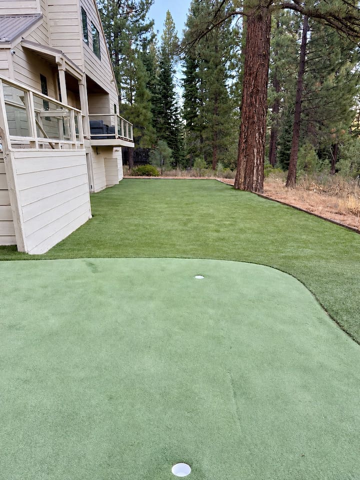 Expansive yard perfect for games!