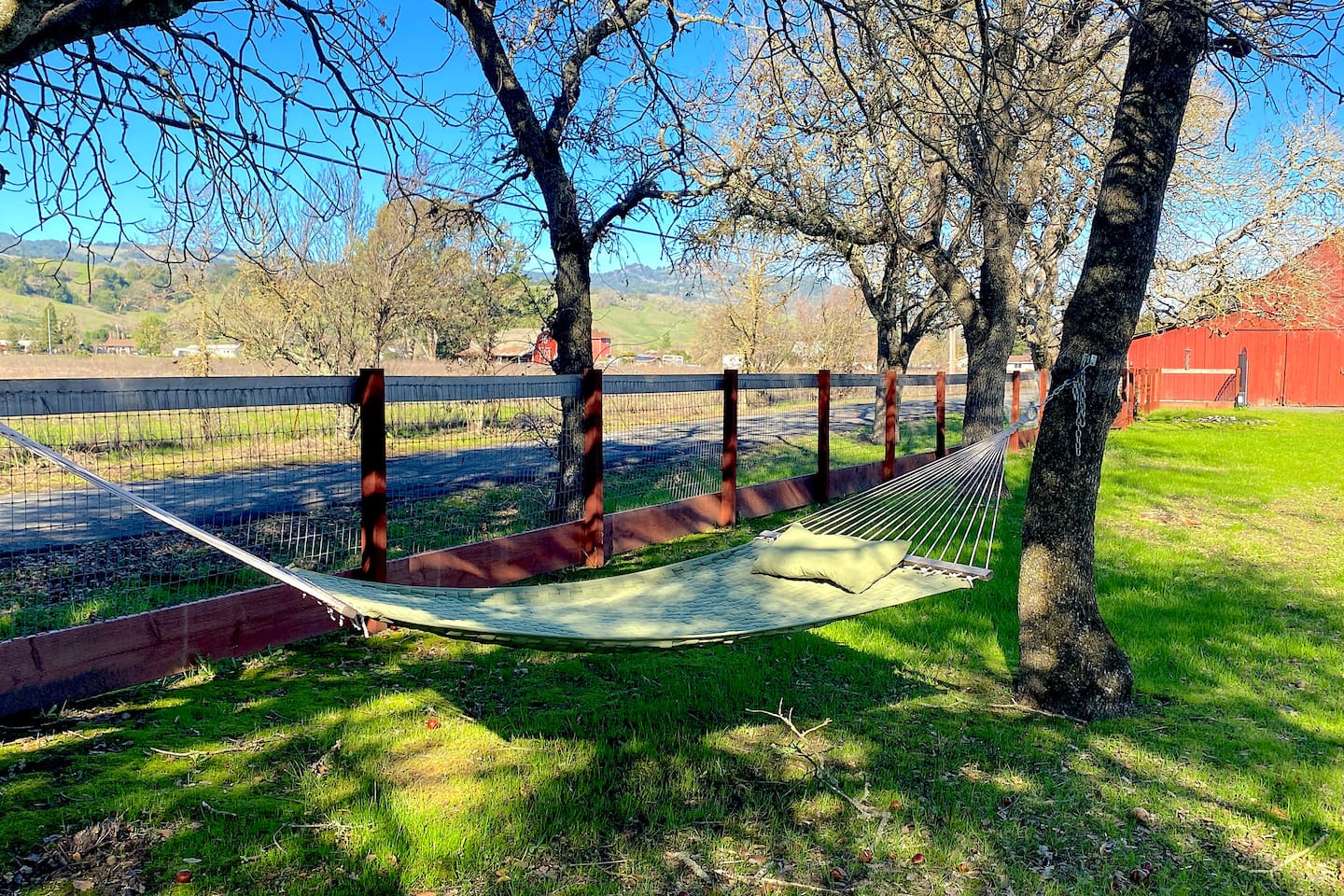 The perfect spot for a lazy afternoon.