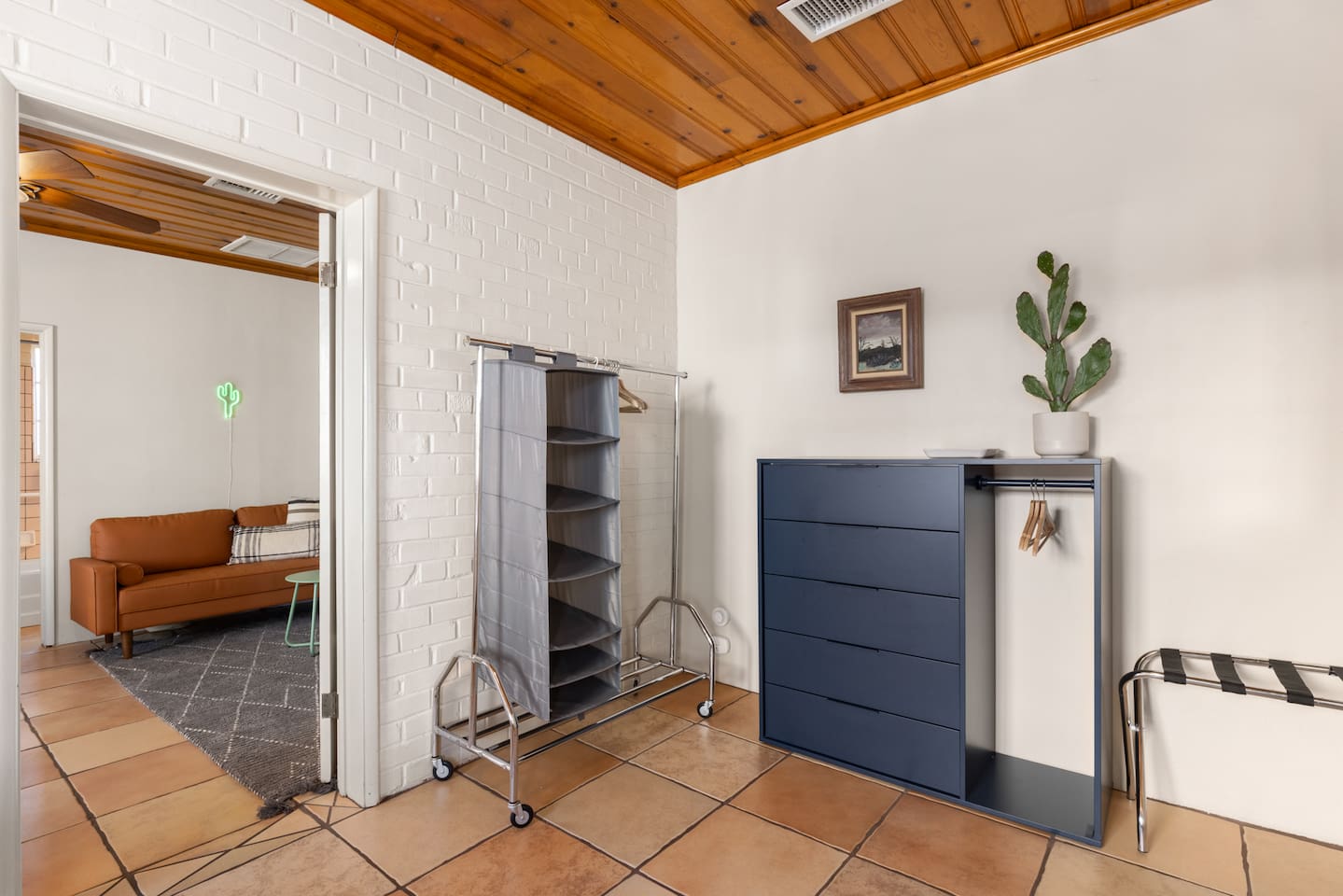 Bedroom with closet space