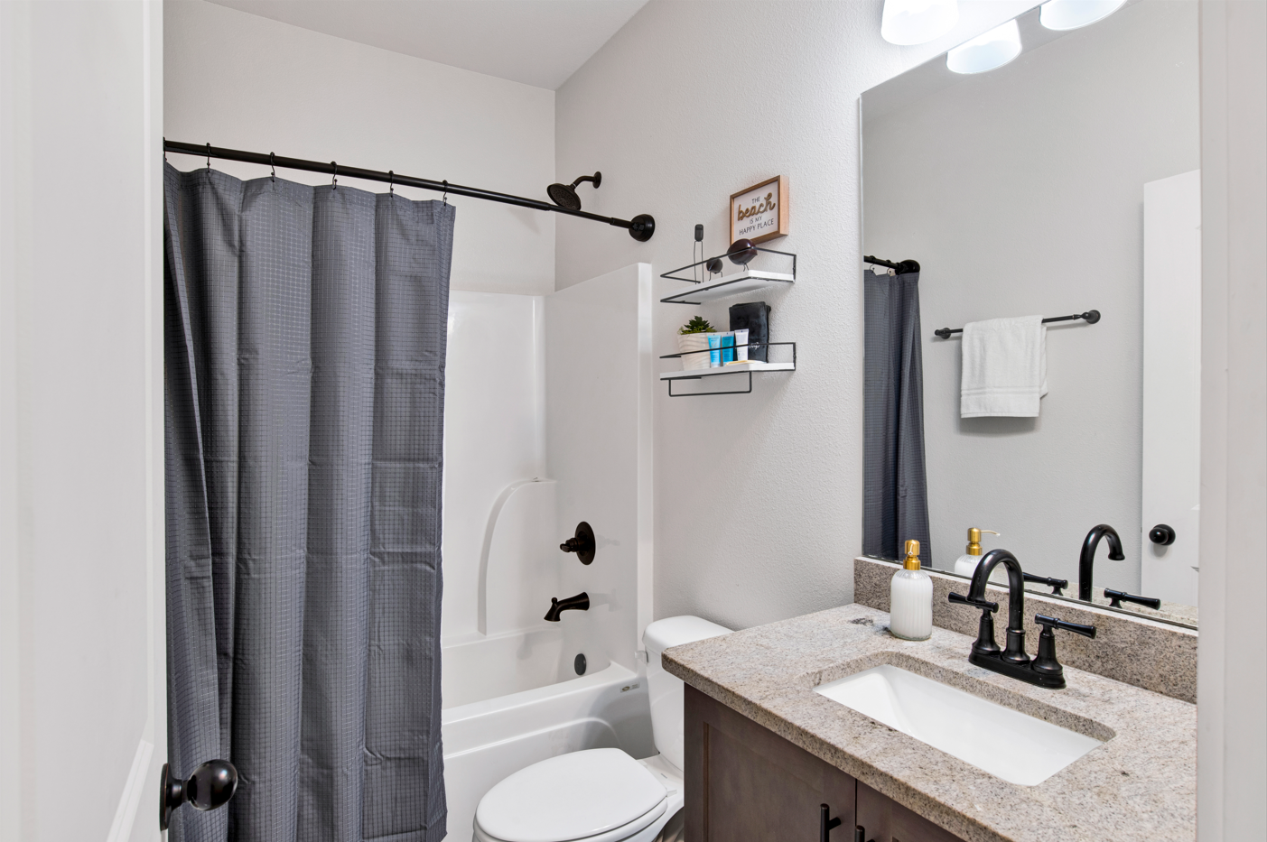 Guest bath with a dash of personality! 