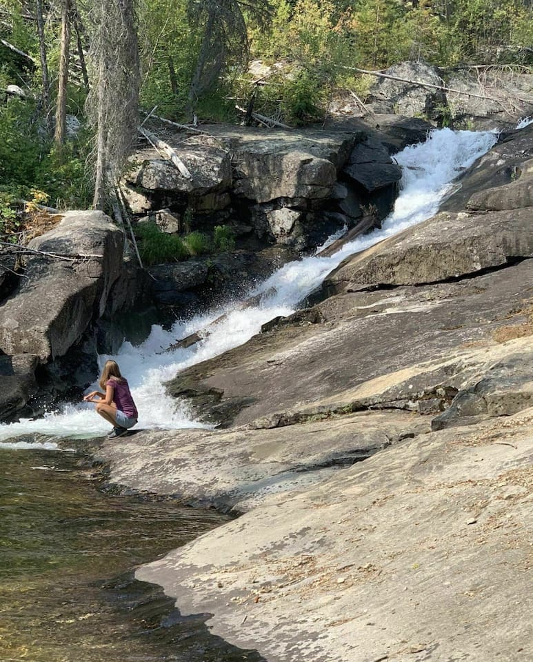 About 3 mile up Mill Creek