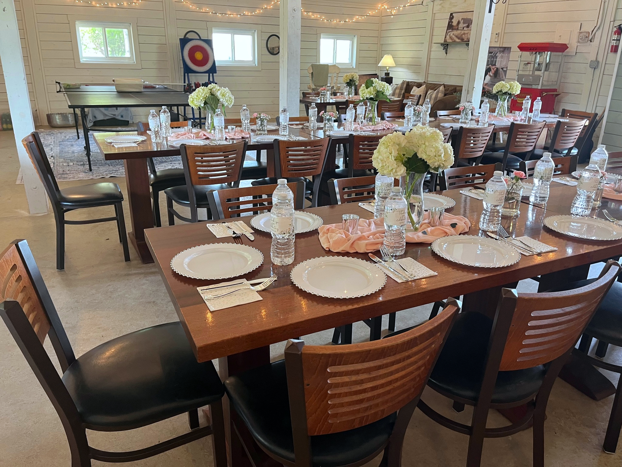 Game Barn - ready to feed the crew