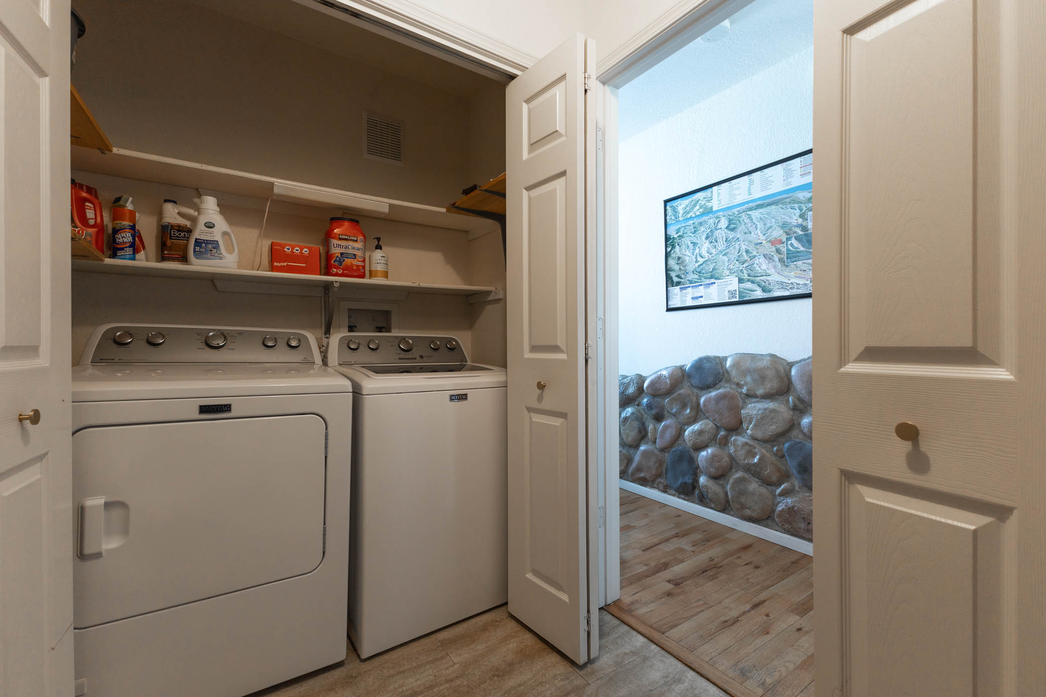 Washer & Dryer on Main Level