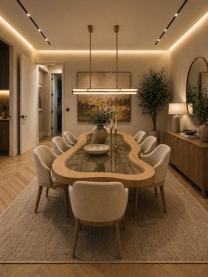 Shared dinning area