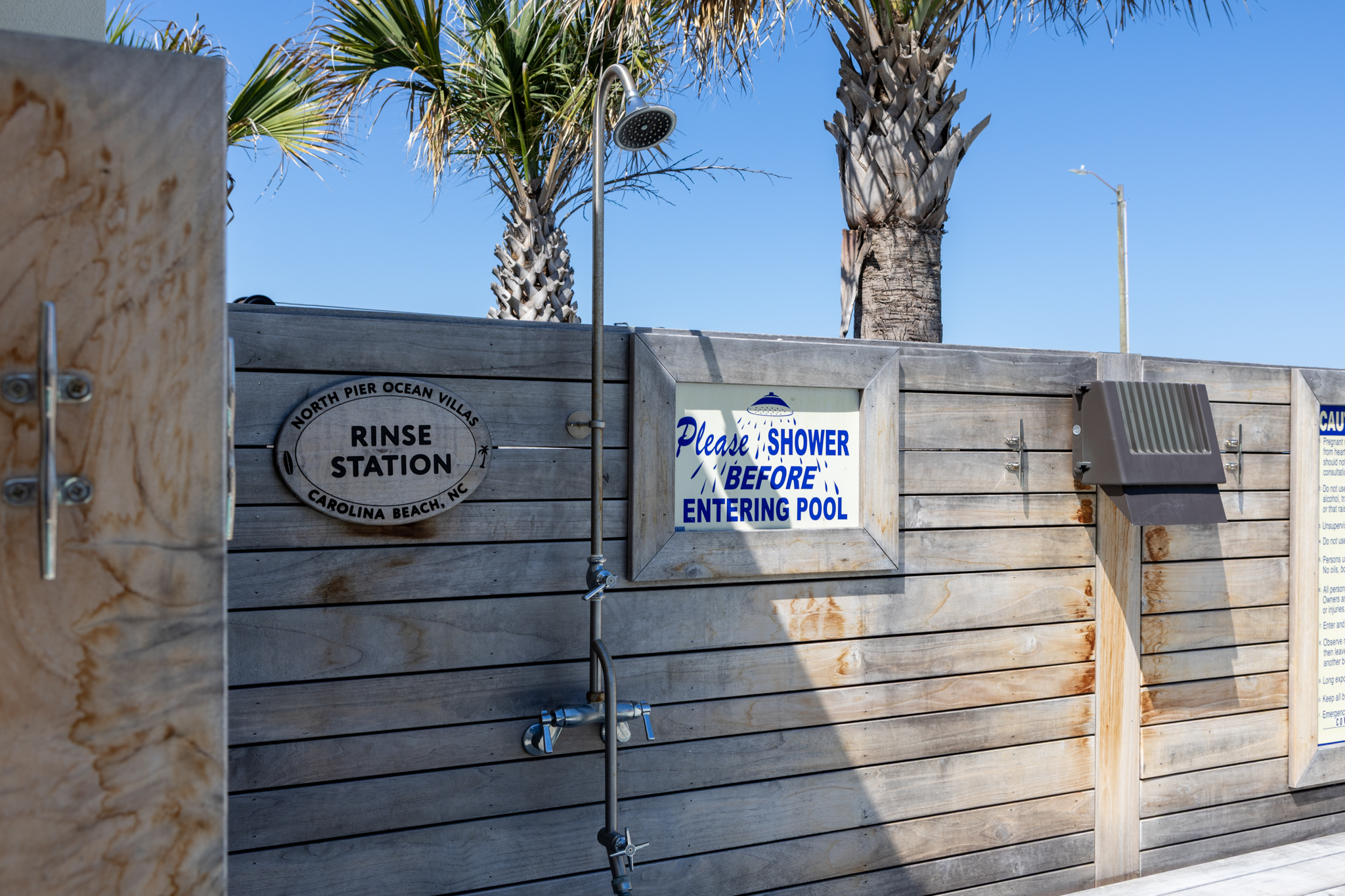 Community Outdoor Shower