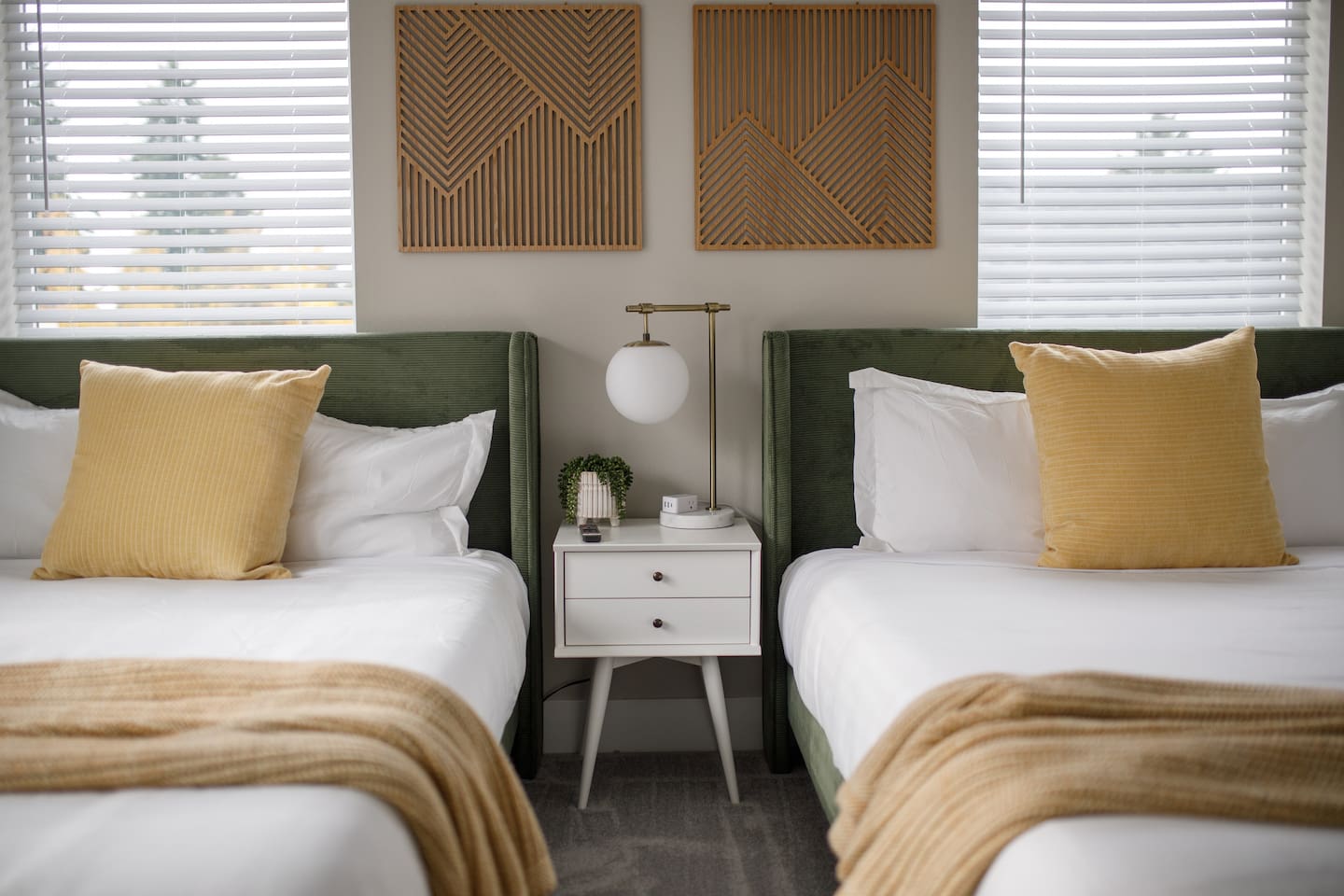 All of our sheets are hotel grade Egyptian cotton 400 thread count because great sleep matters while you are on vacation.