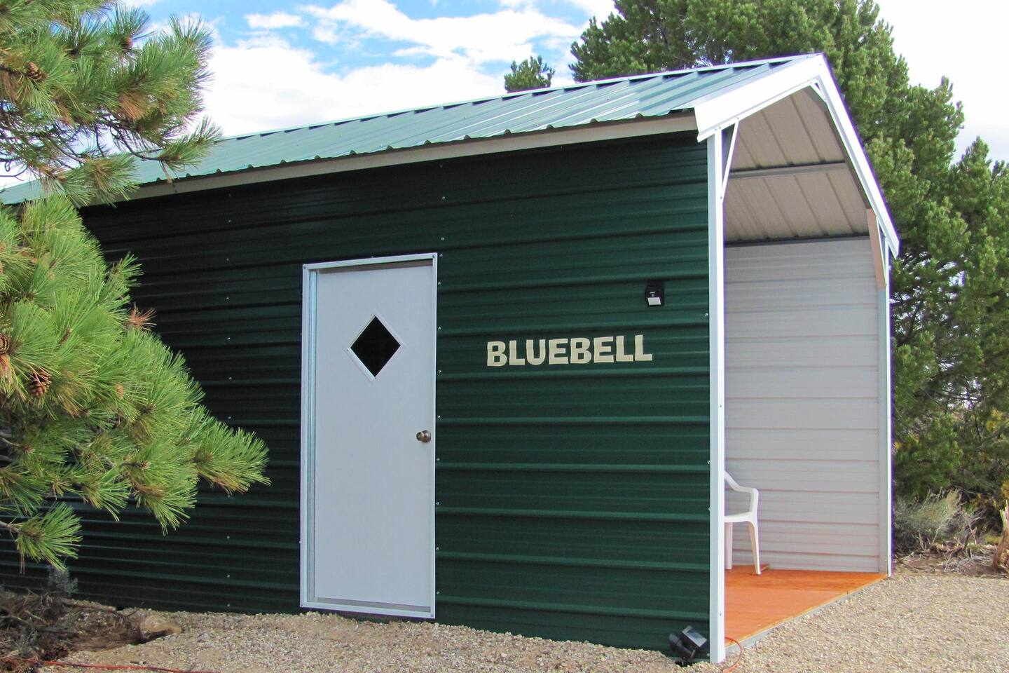 Bluebell Glamping Cabin