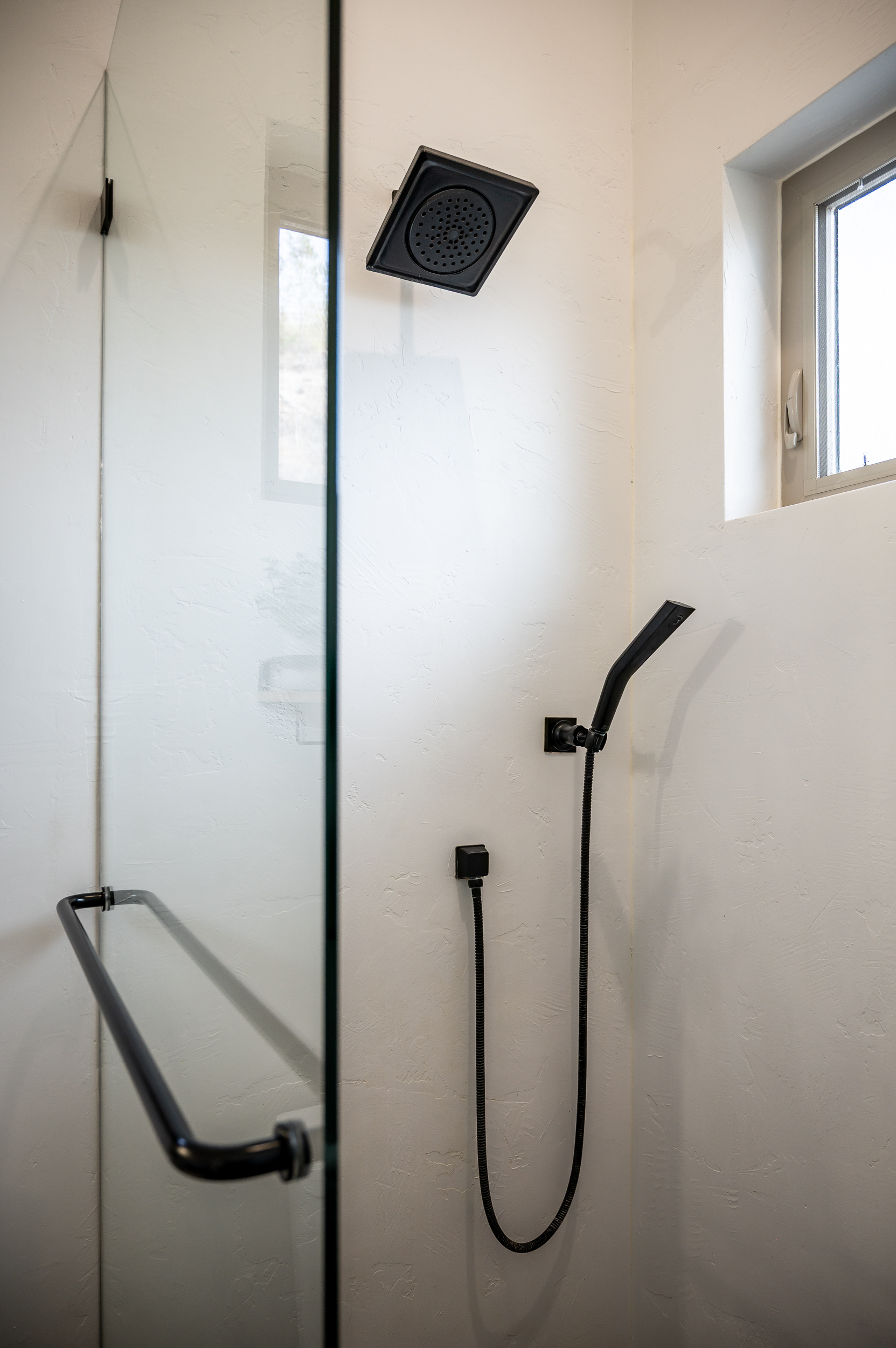 Large walk-in shower