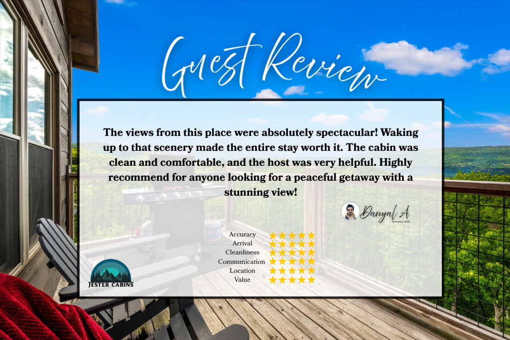 glowing 5 stars guest reviews