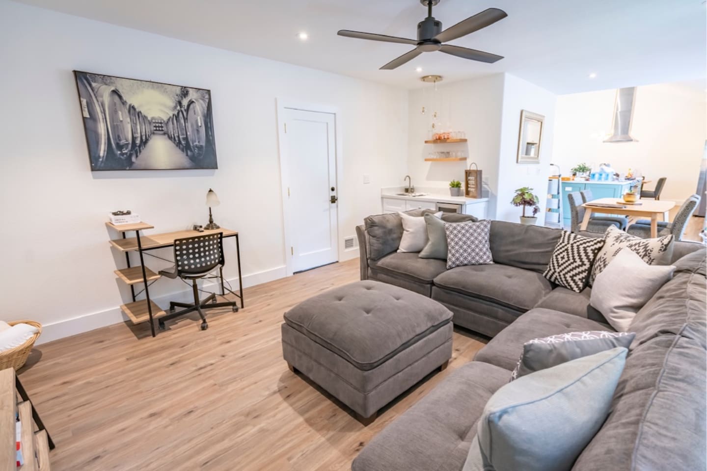 Movie Room with smart TV