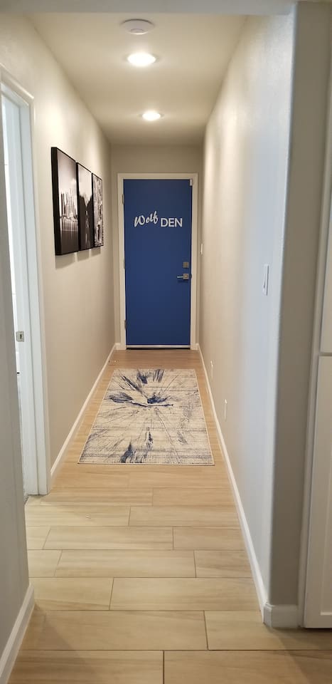 Step into the "Wolf Den" for the experience of it.