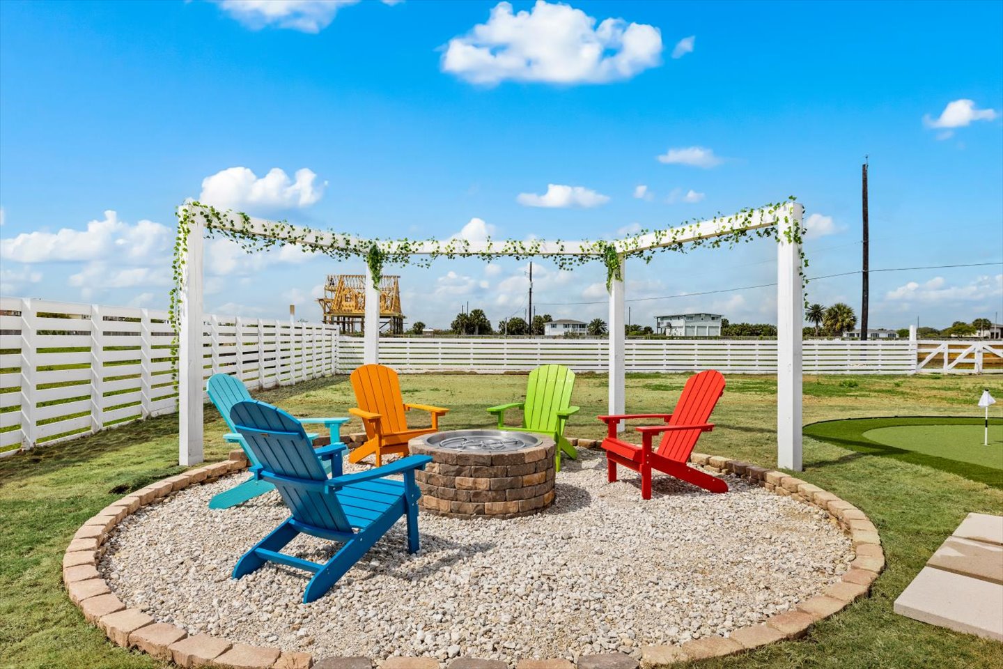 Cozy fire pit nights perfect for s’mores and storytelling