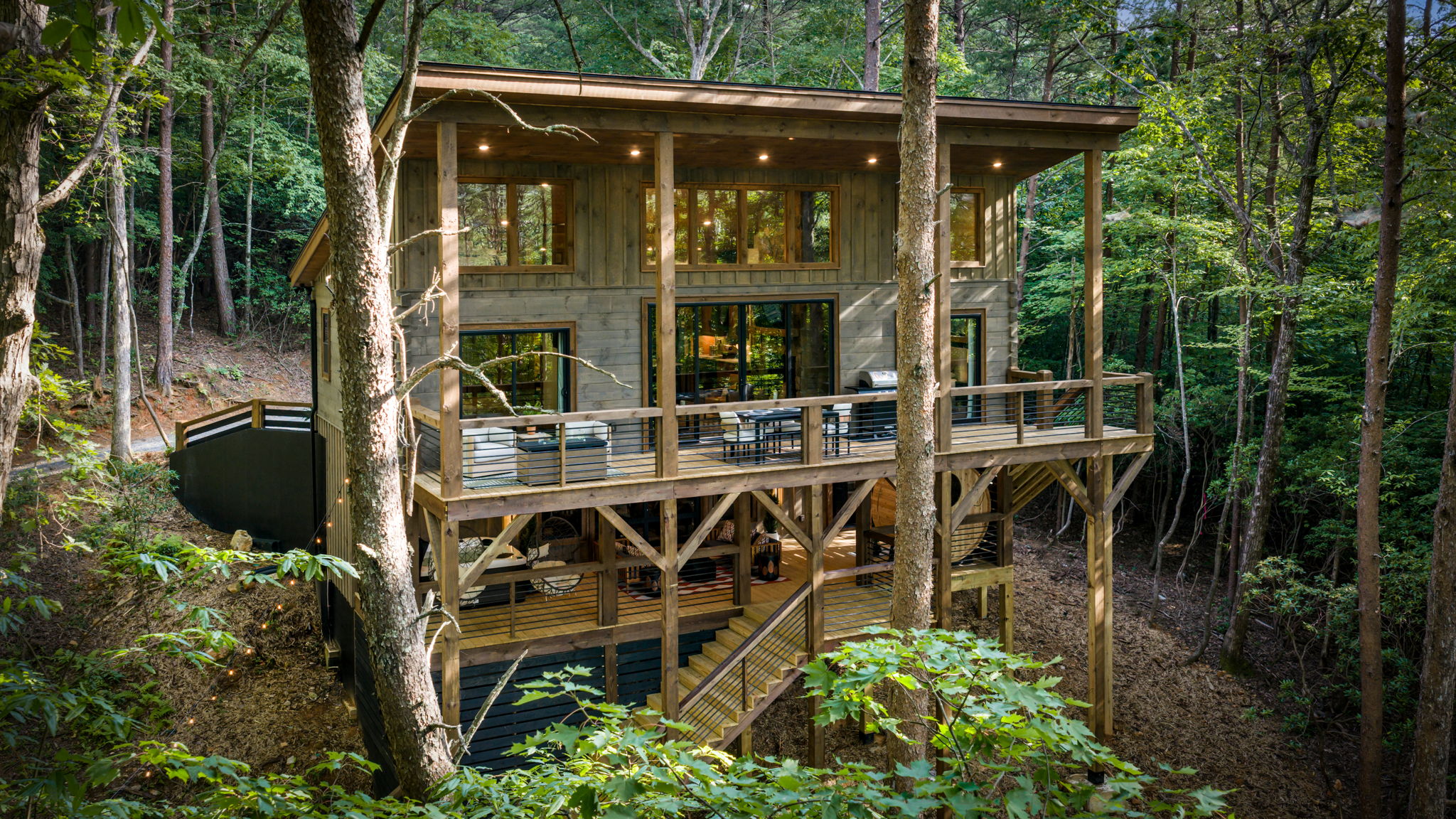 Tucked and secluded