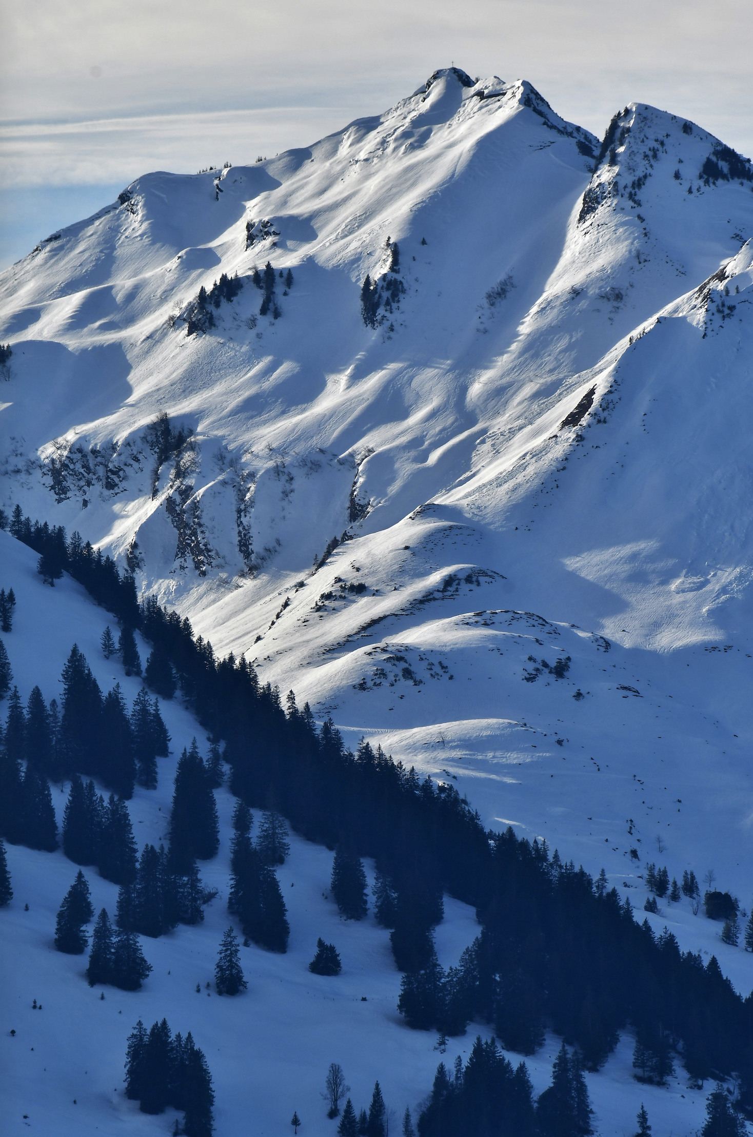 Snowy mornings and magical mountain nights.