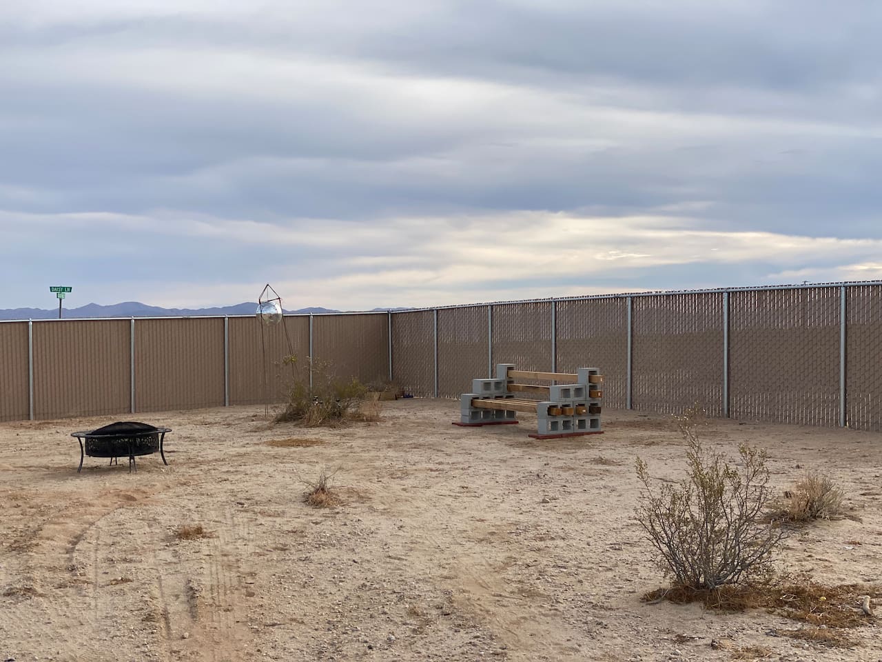 Property is completely fenced in