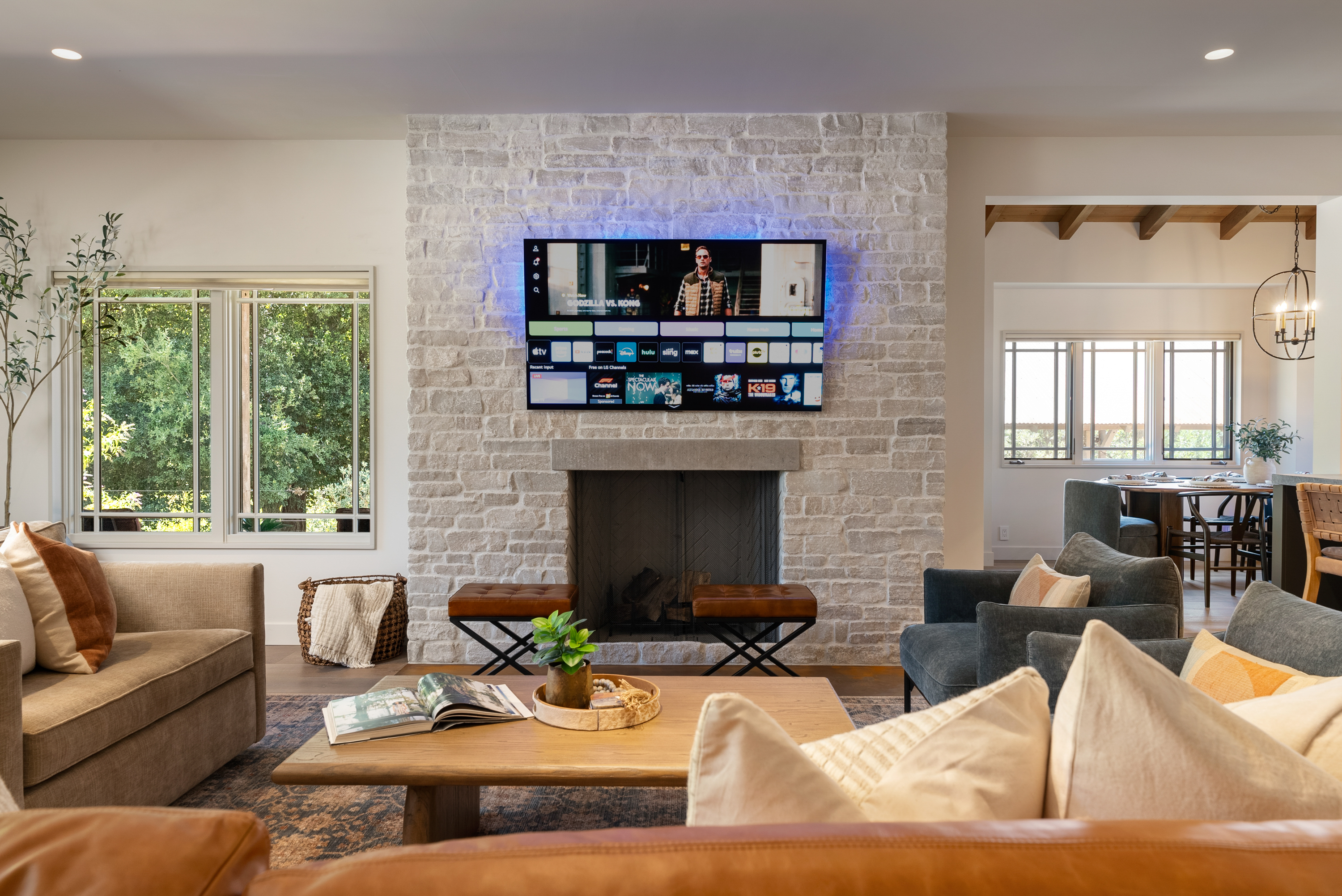 Plush, luxurious seating for unforgettable movie nights