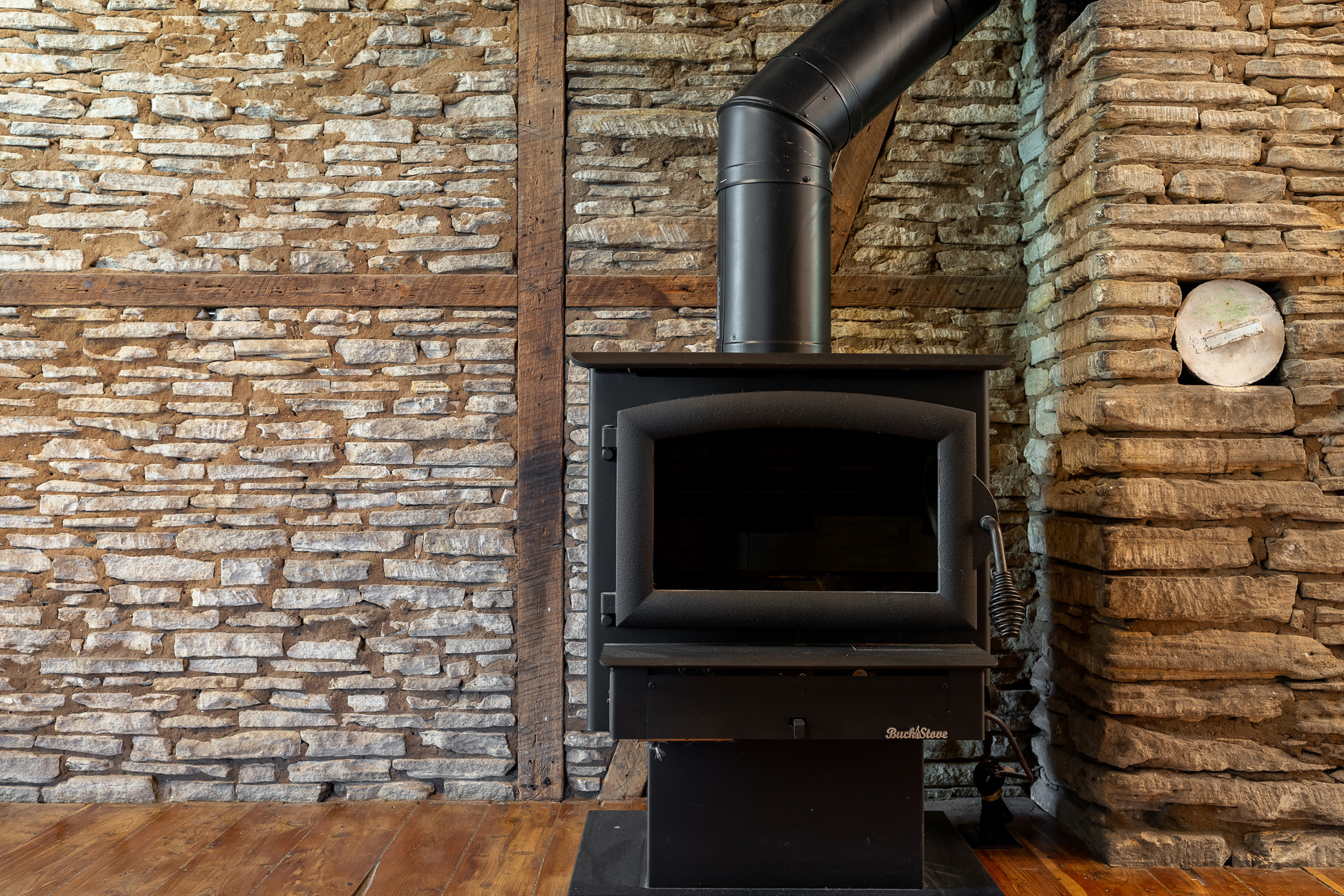 Cozy up by the fireplace