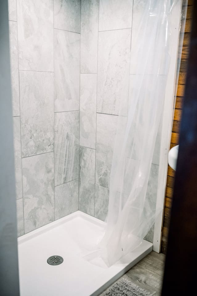 New Tiled Shower