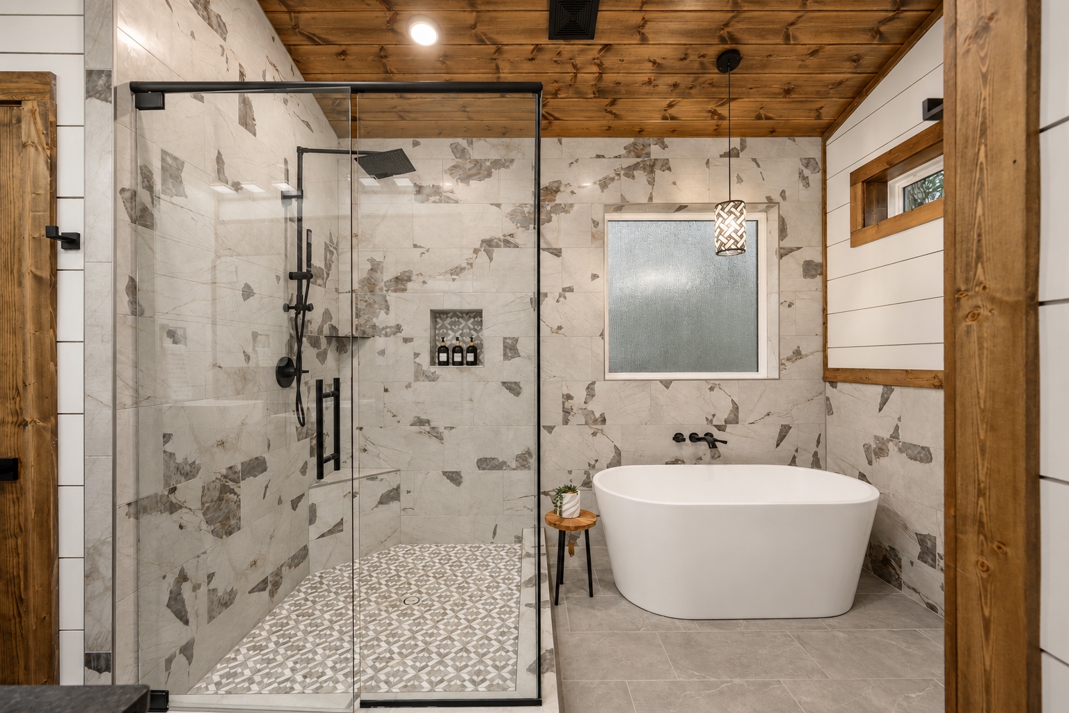 Wash away the day, then settle into a long, unhurried soak.