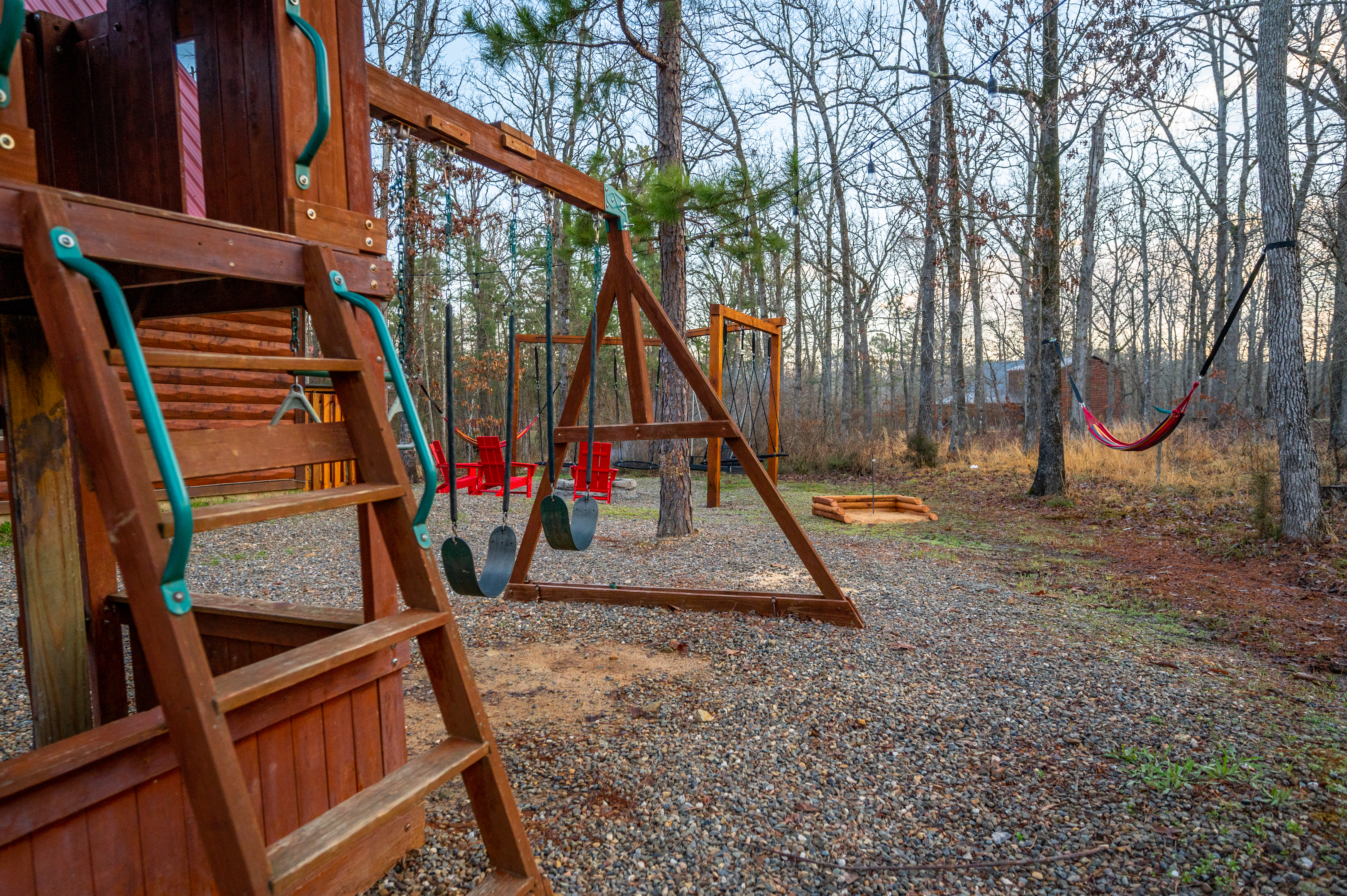 Fun knows no bounds at our outdoor playground! Let your little ones' imaginations soar as they swing, slide, and explore in our safe and exciting play area.