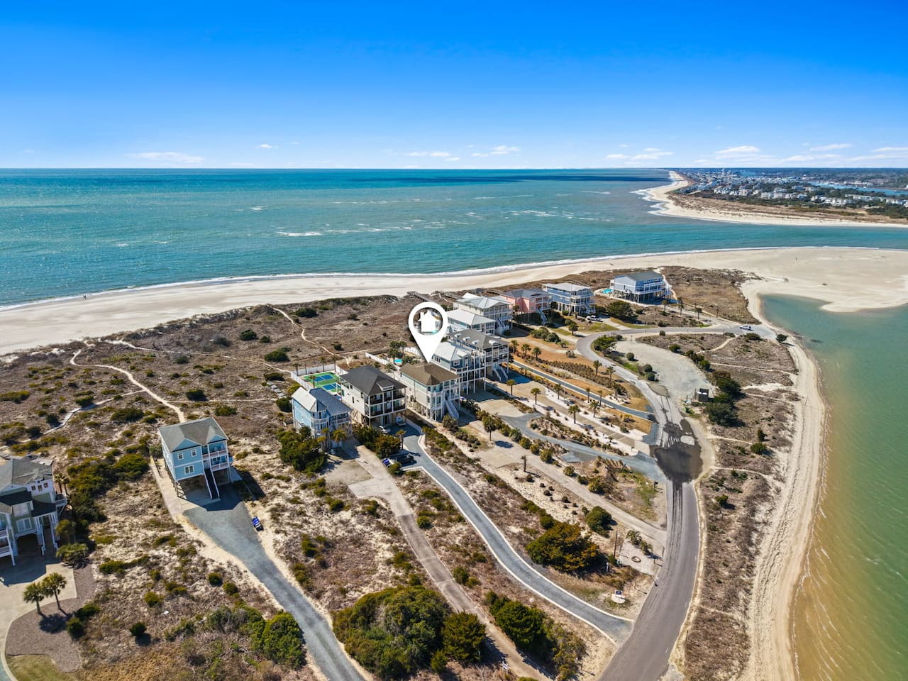 Perfectly Situated Between the Ocean & the Sound.