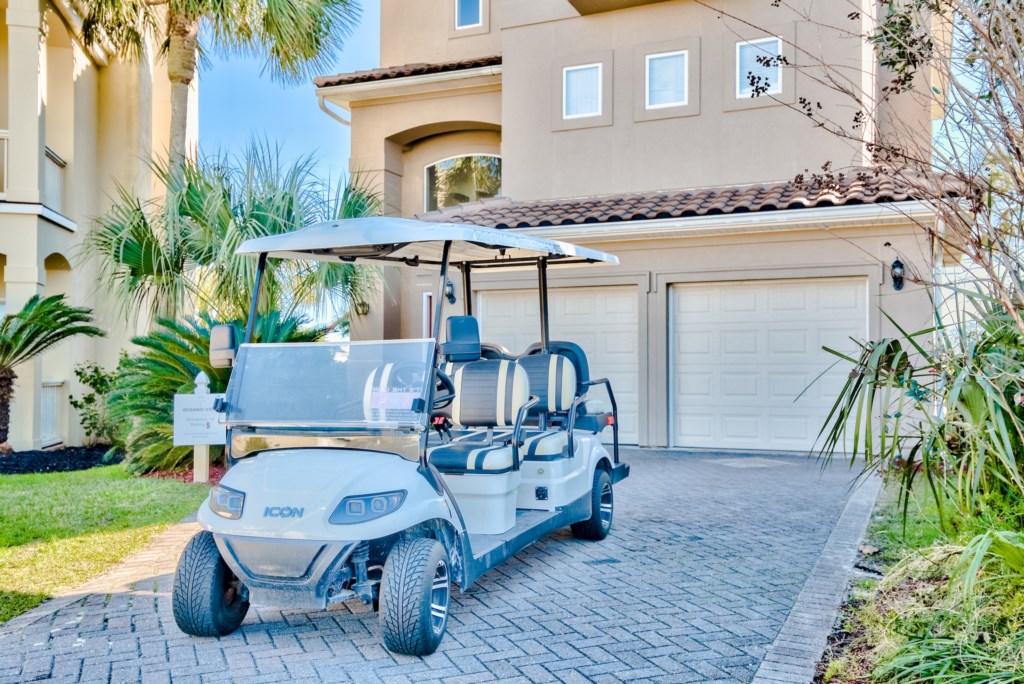 Street legal 6-seater golf cart