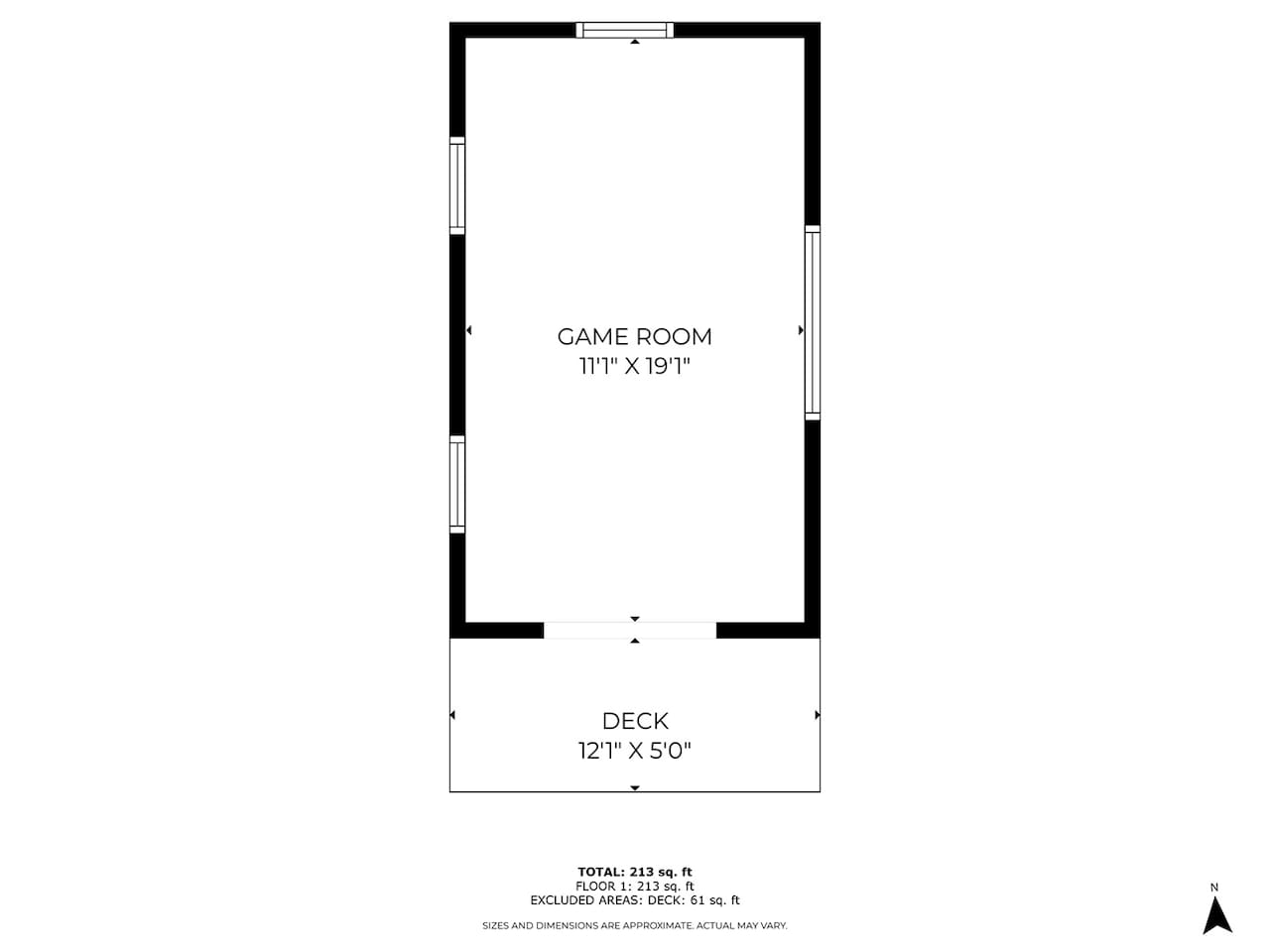 Barn Game Room Floor Plan