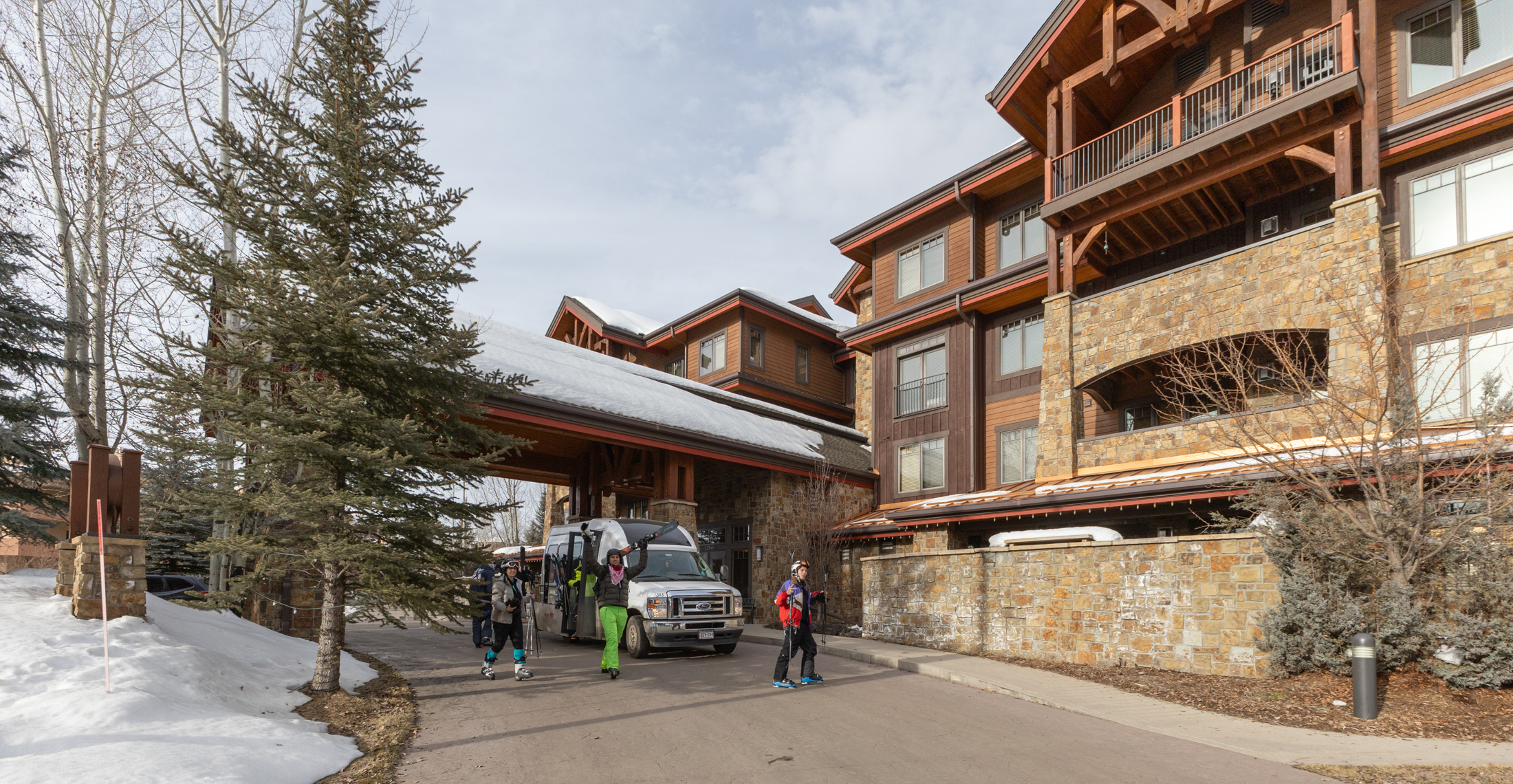 Private Shuttle During Ski Season