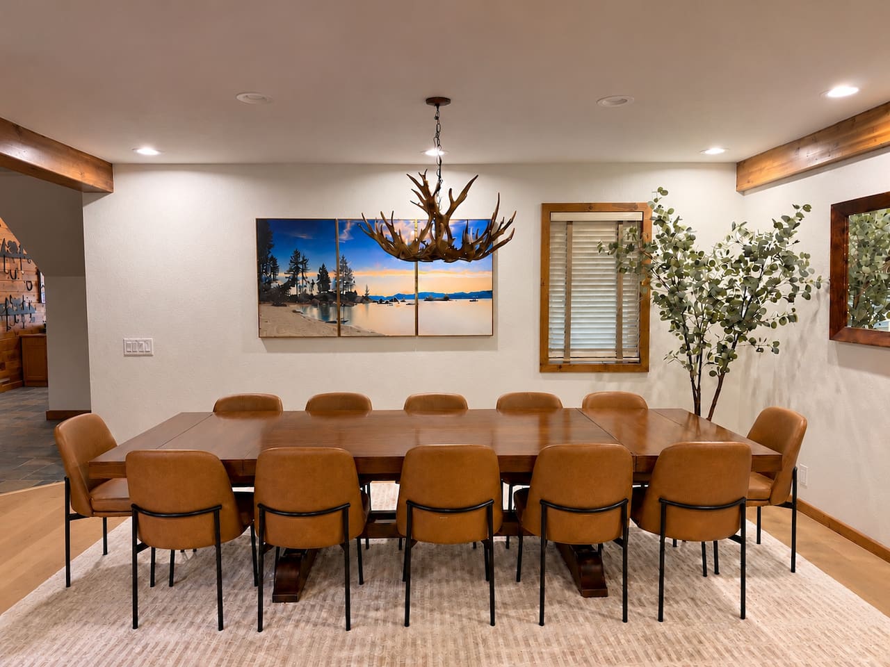 Dining Table seats 12