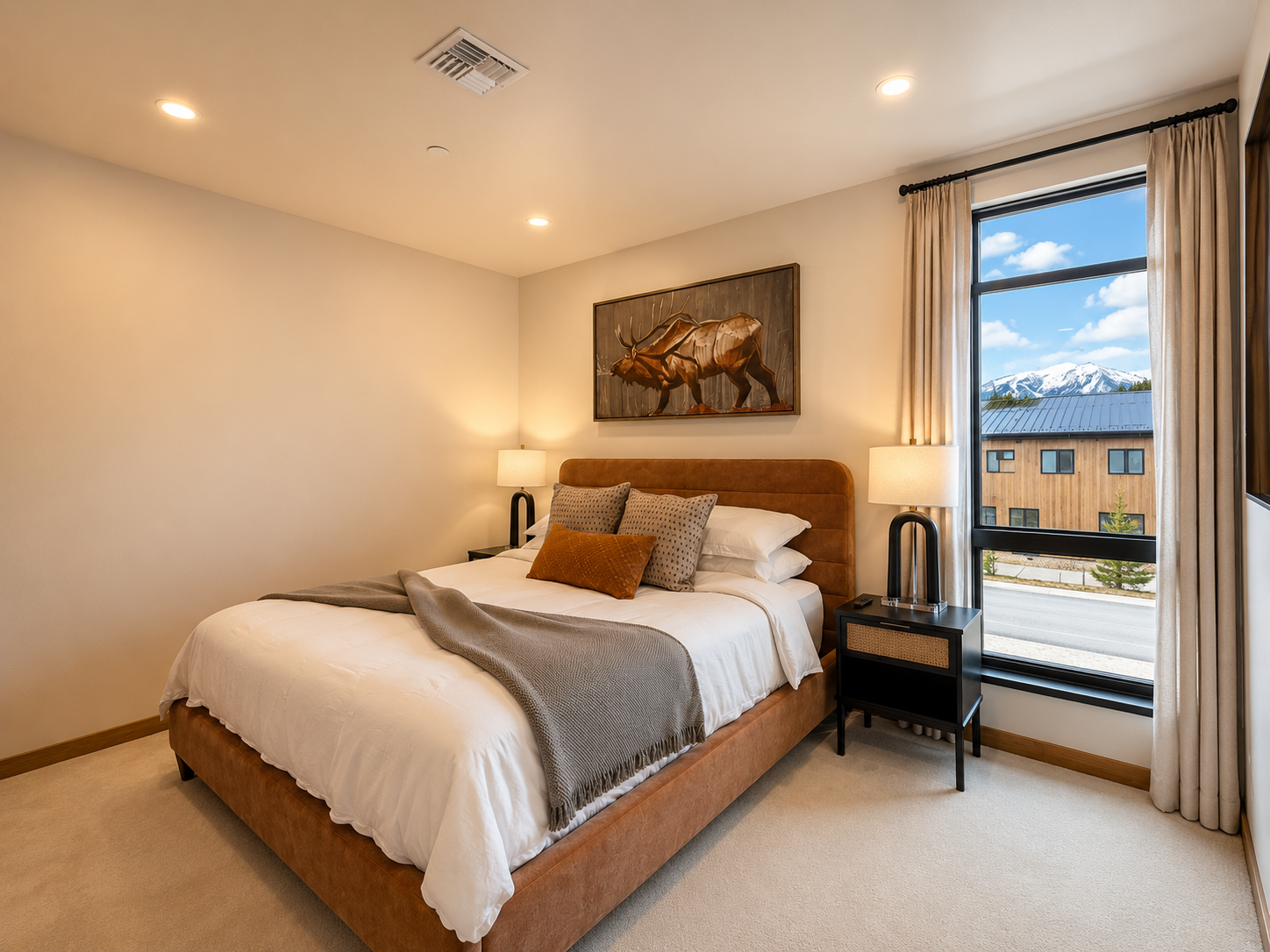 Unwind with stunning mountain views and modern amenities for perfect relaxation!