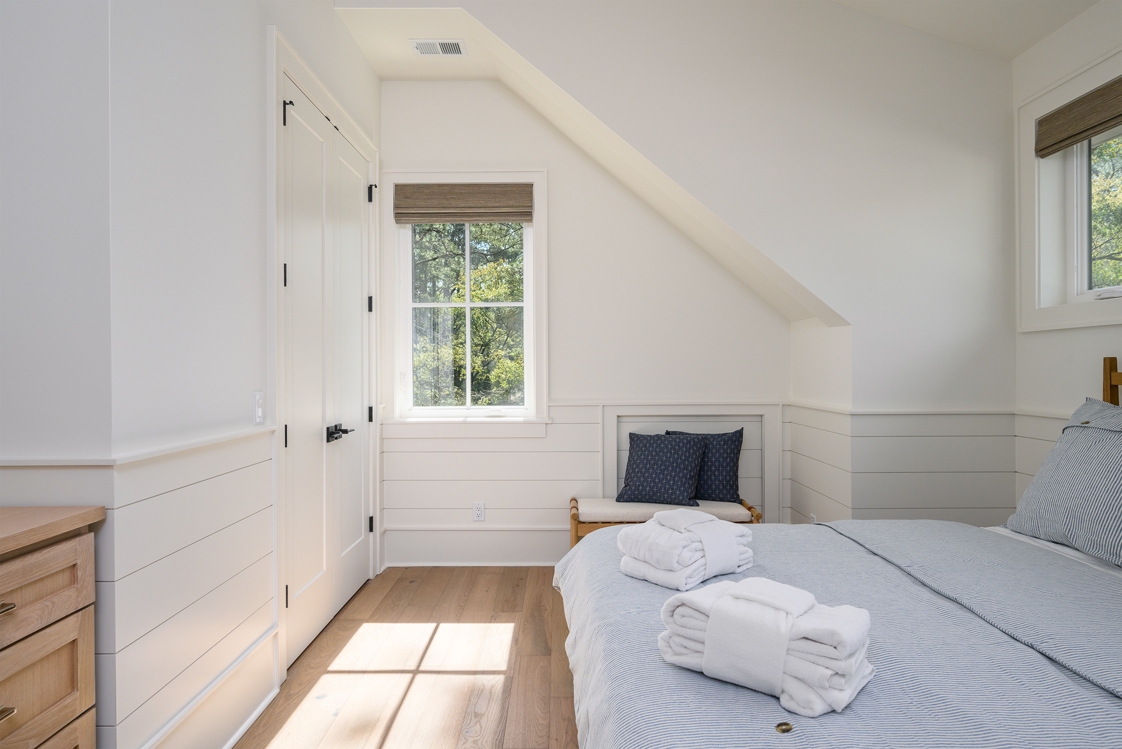Back corner bedroom closet