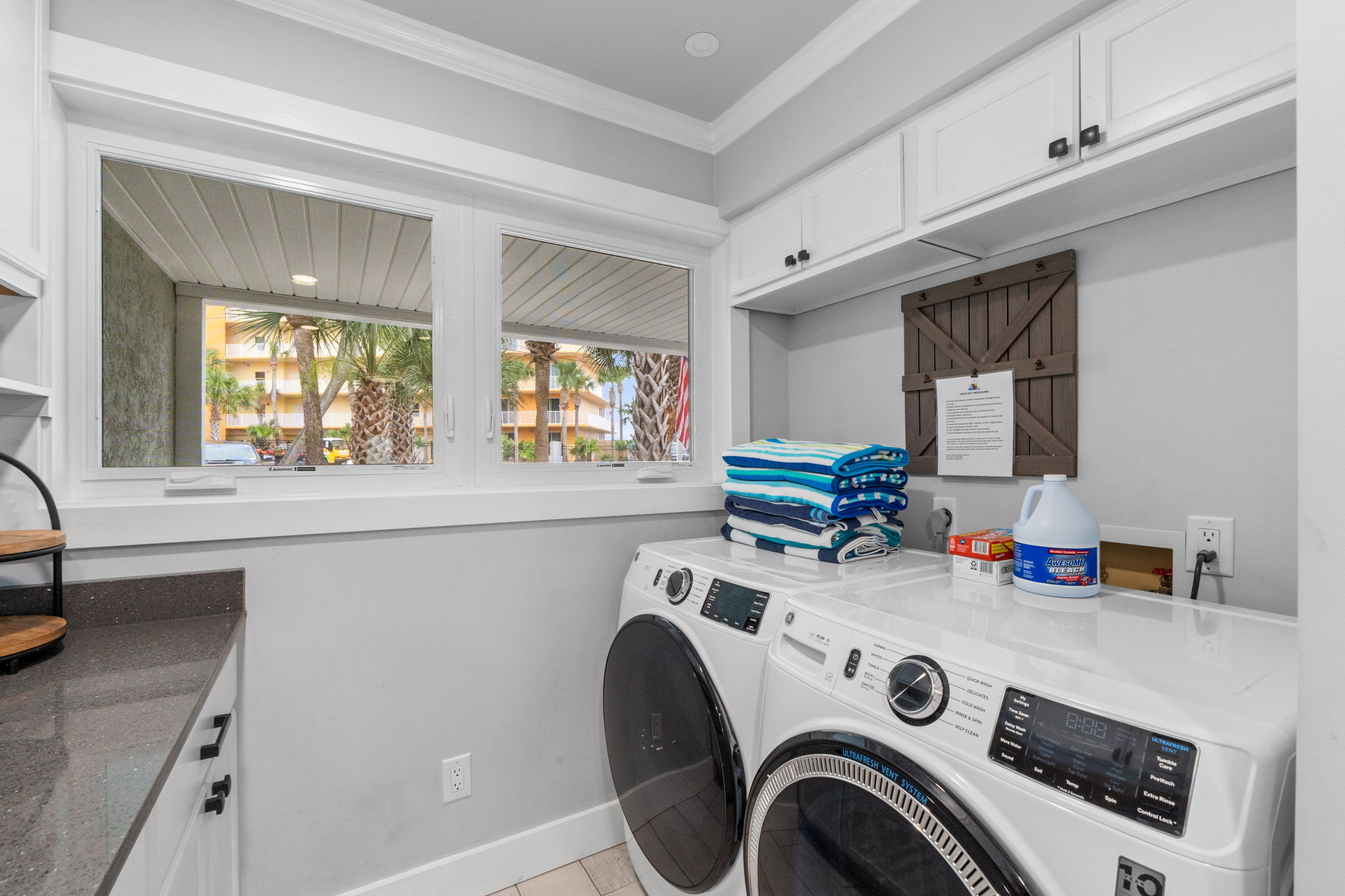 Laundry area