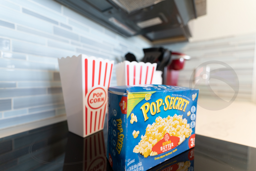 (Popcorn not included)