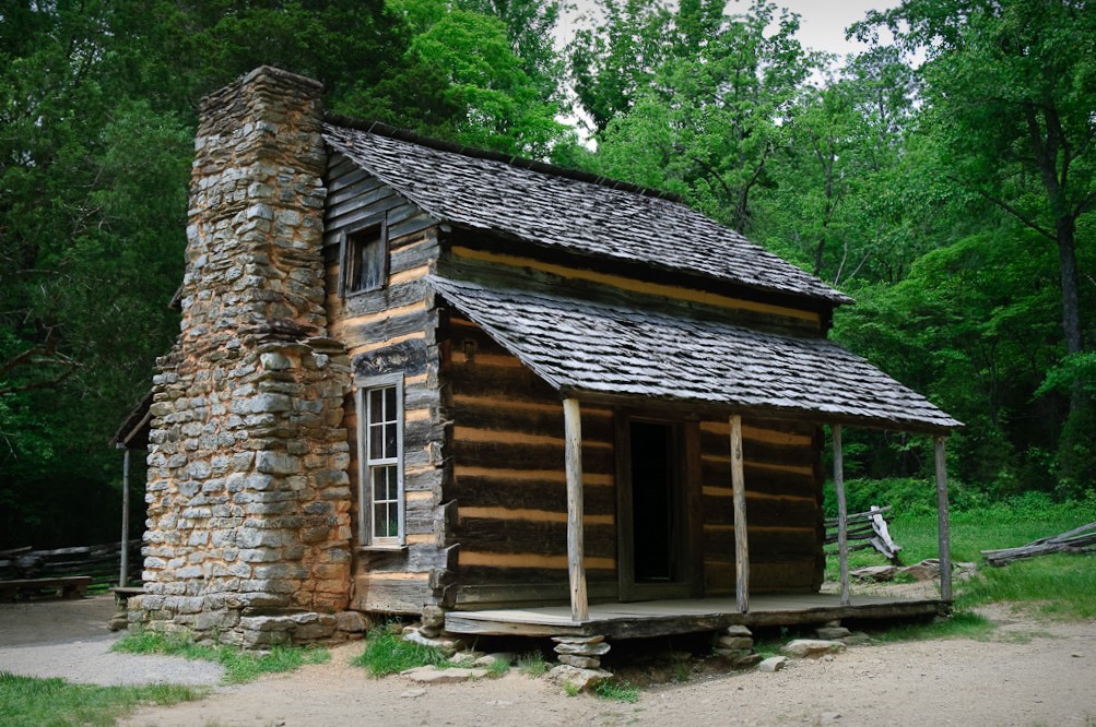 John Oliver cabin cades cove