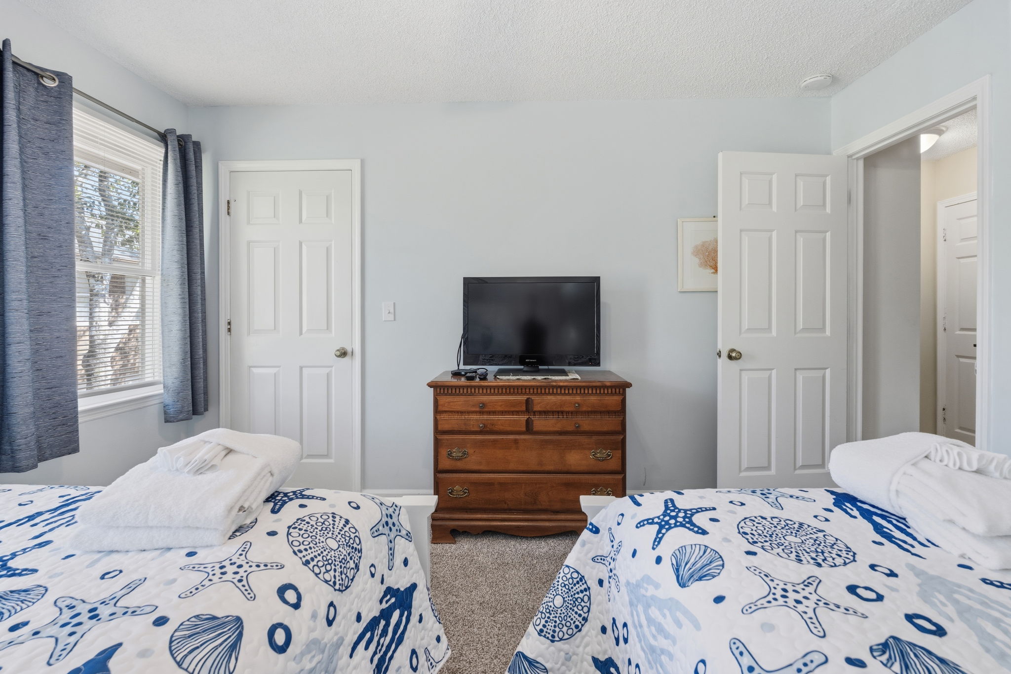 Guest Bedroom with two queen beds
