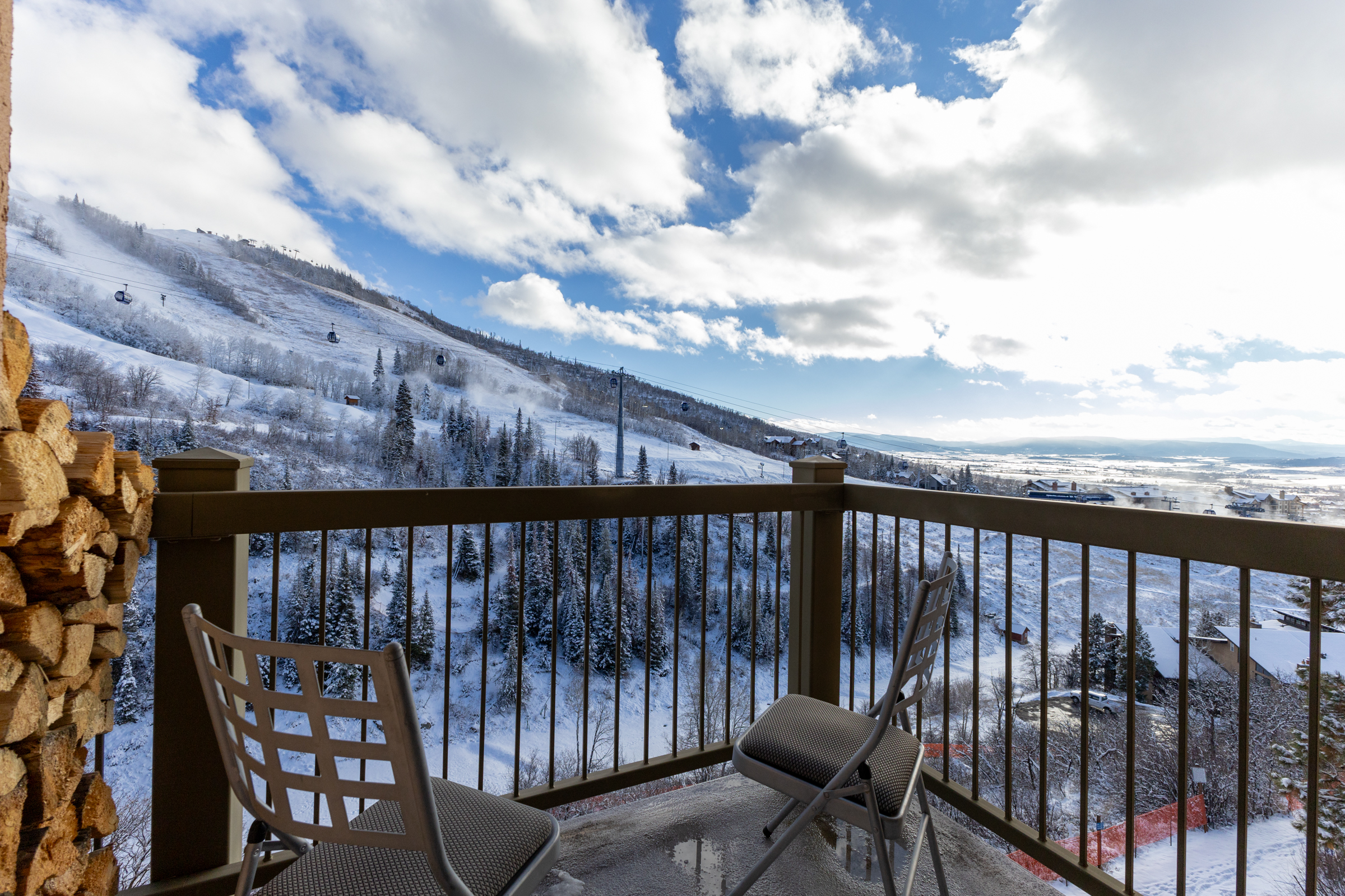 Exterior View of the Mountains