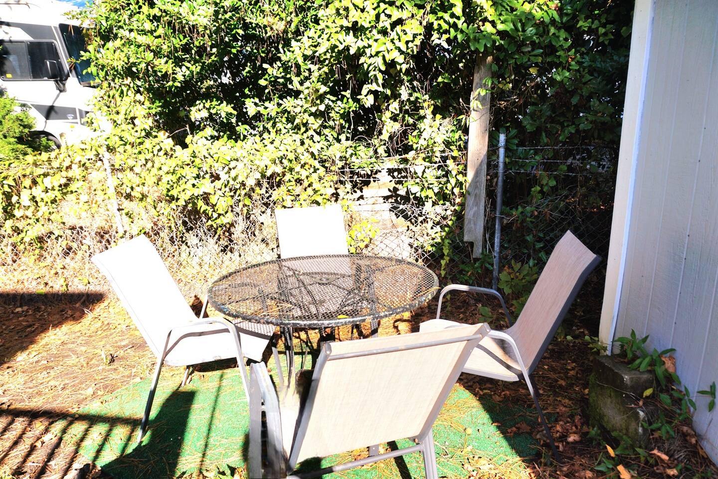 Backyard table