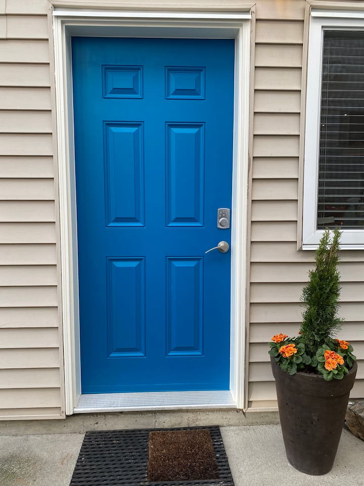 Front door of the suite