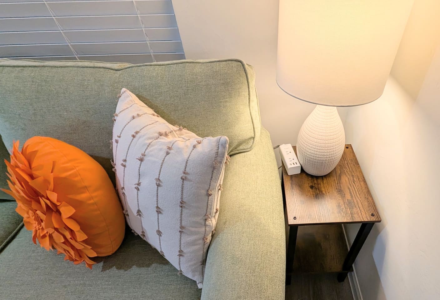 Convenient charging stations available throughout the house. 