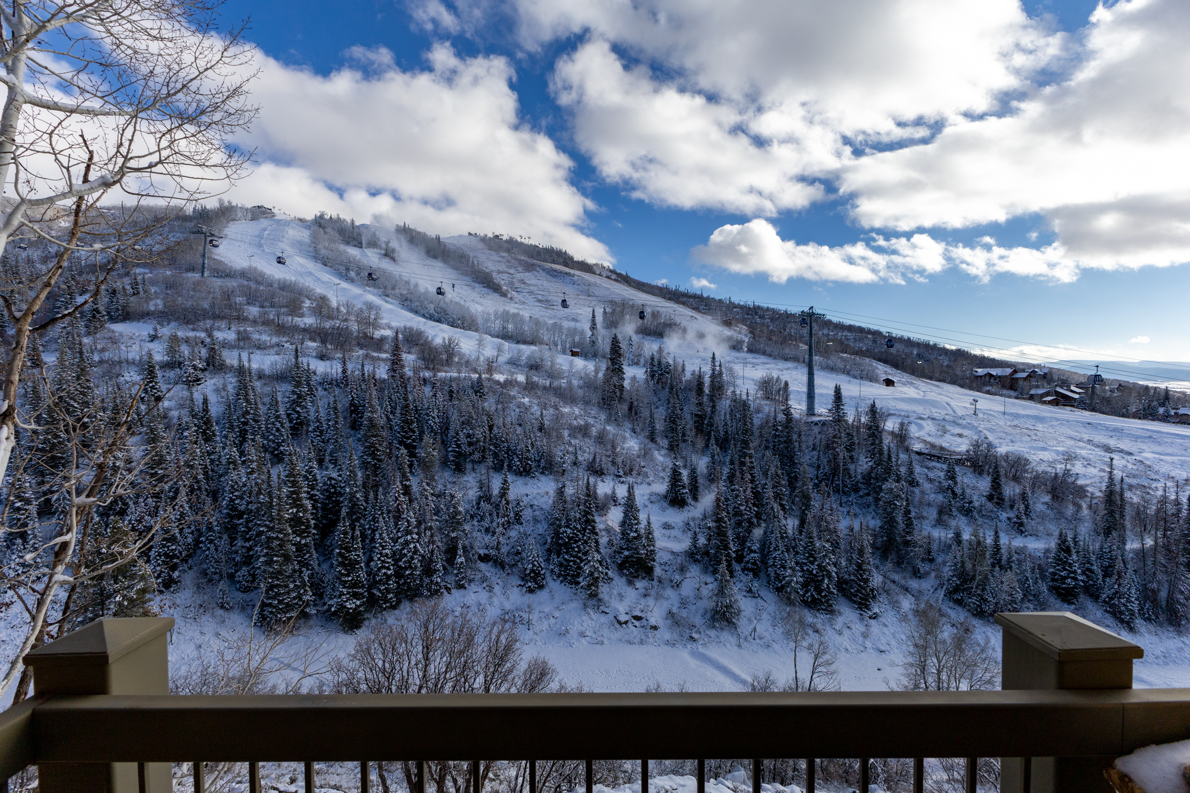Exterior View of the Mountains