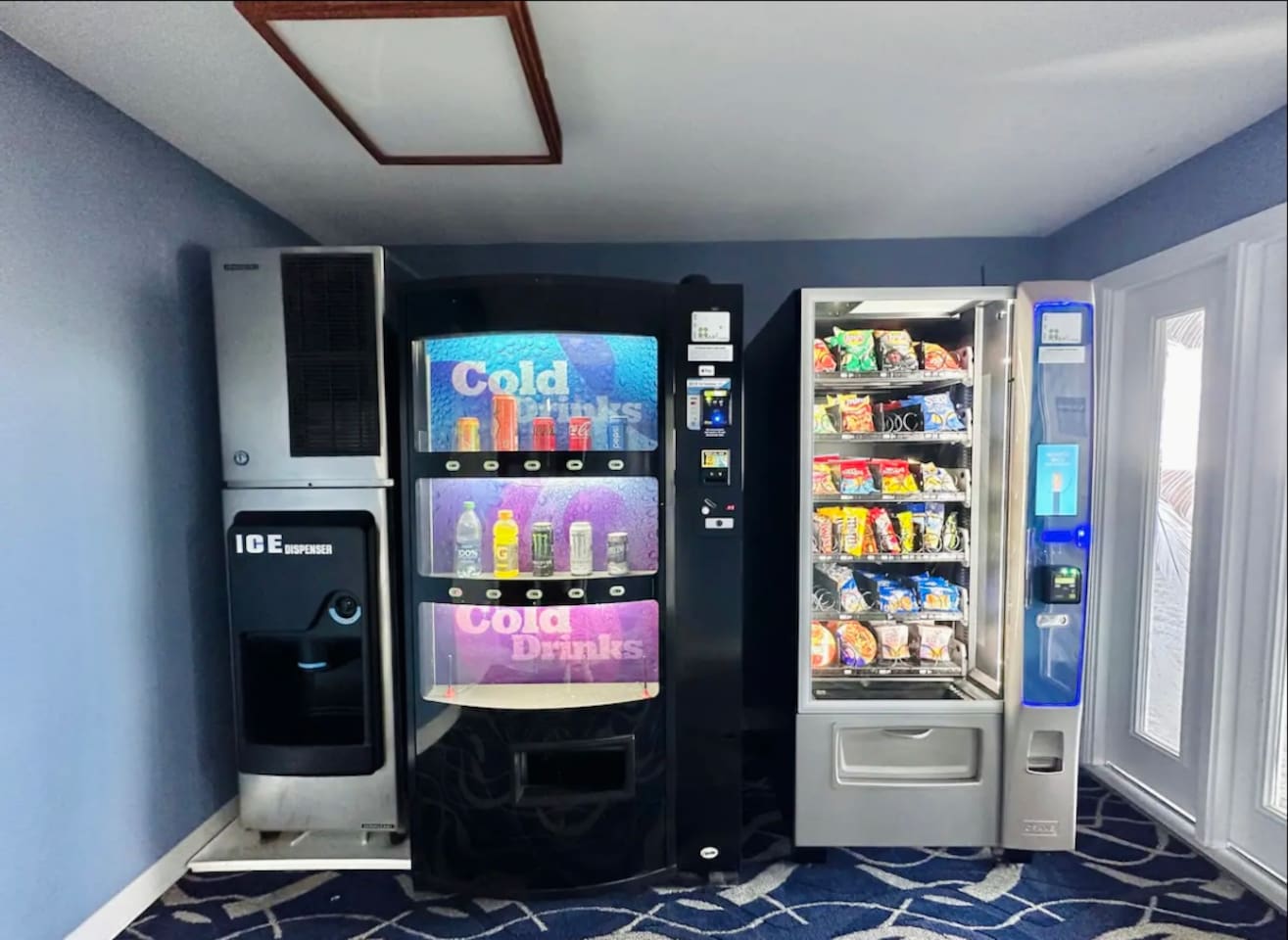 Vending machines and ice cream