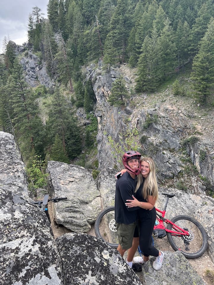 Nearby hiking and mountain bike trails are incredible!