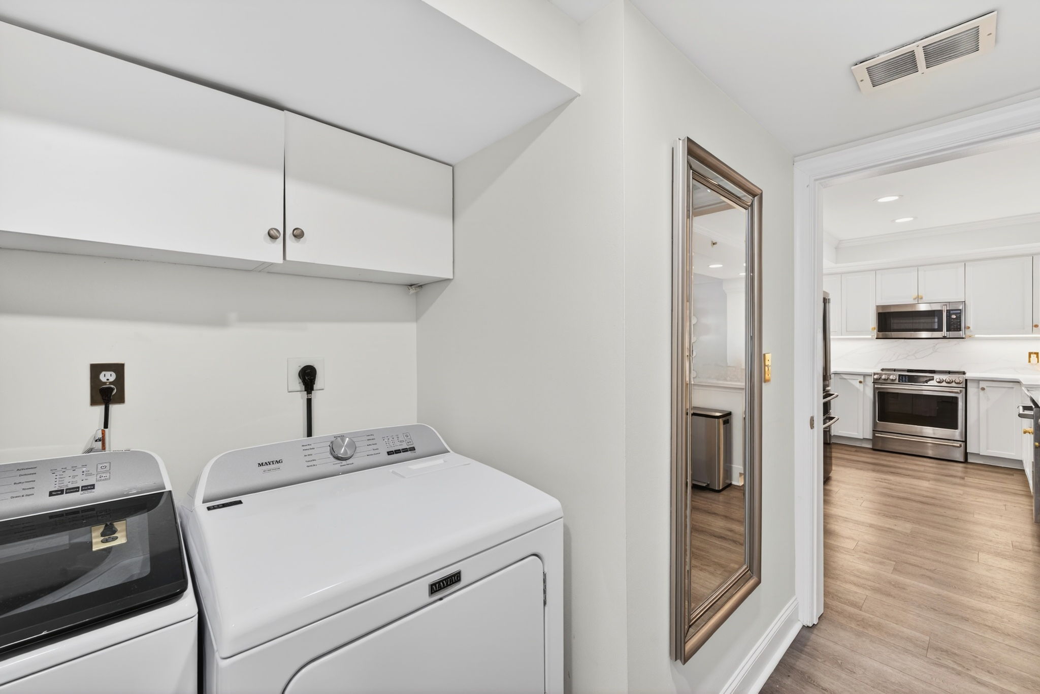 Laundry Room | 1006 Ocean Blvd, Isle of Palms, SC | 102 Dunescape | IOP Escapes