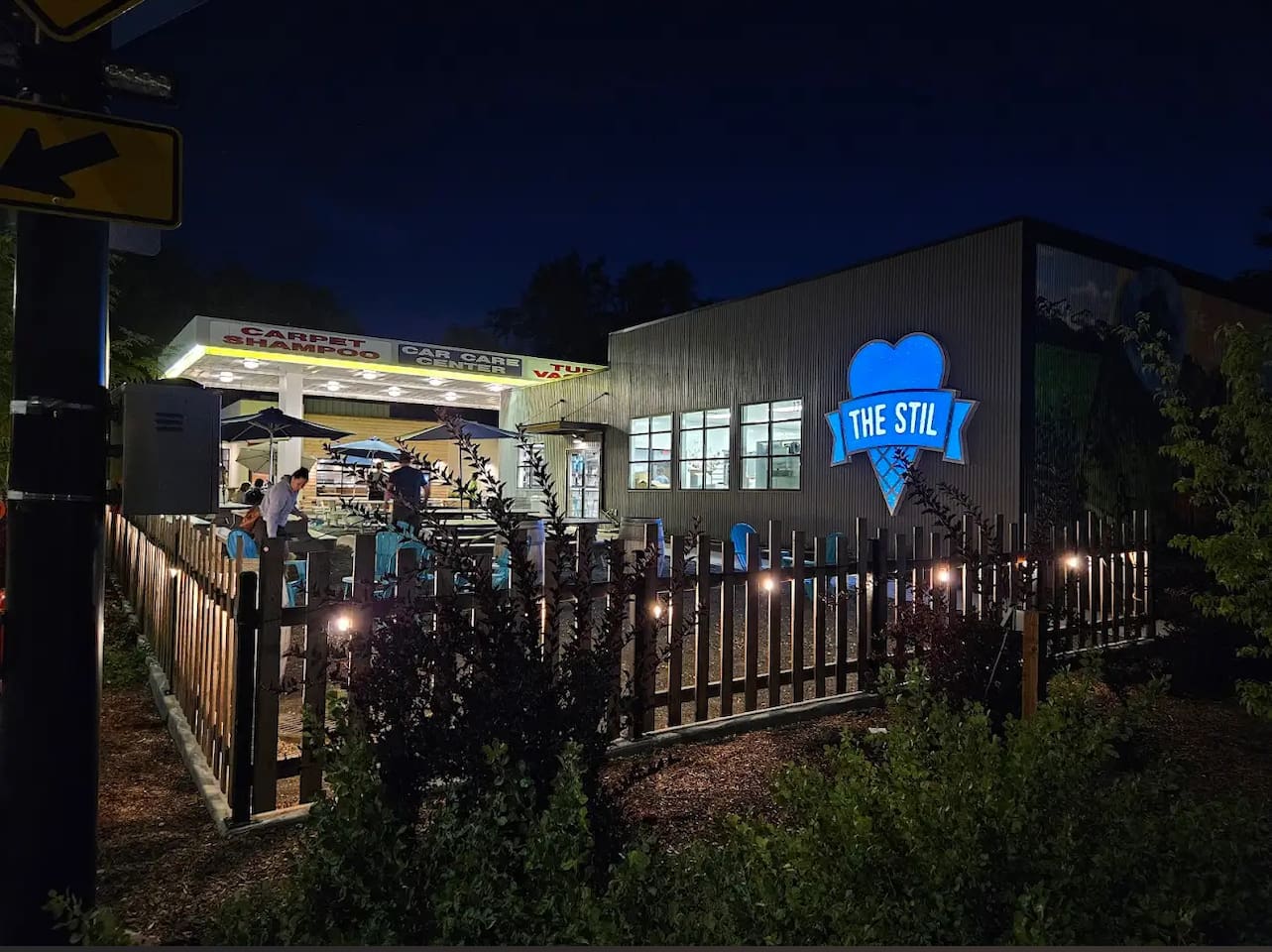 Neighborhood ice cream shop