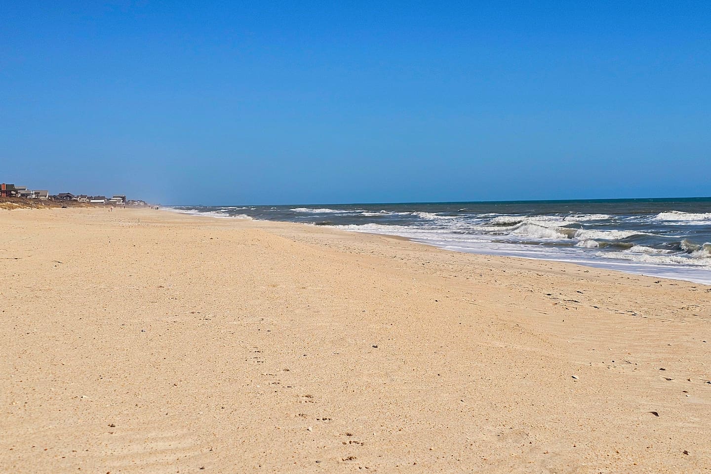 wide open beaches due to us not have a public parking area! be on the lookout for turtles nesting, shark teeth and dolphins and enjoy the uncrowded beach!