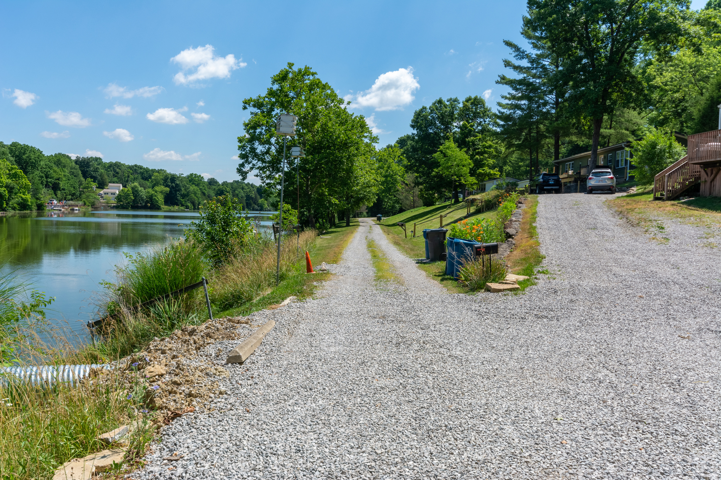 Driveway entrance