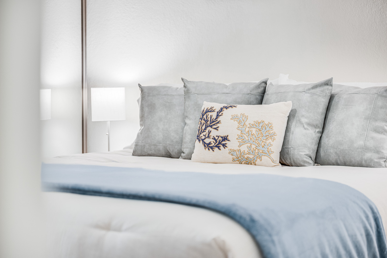 Fresh, comfy bedding