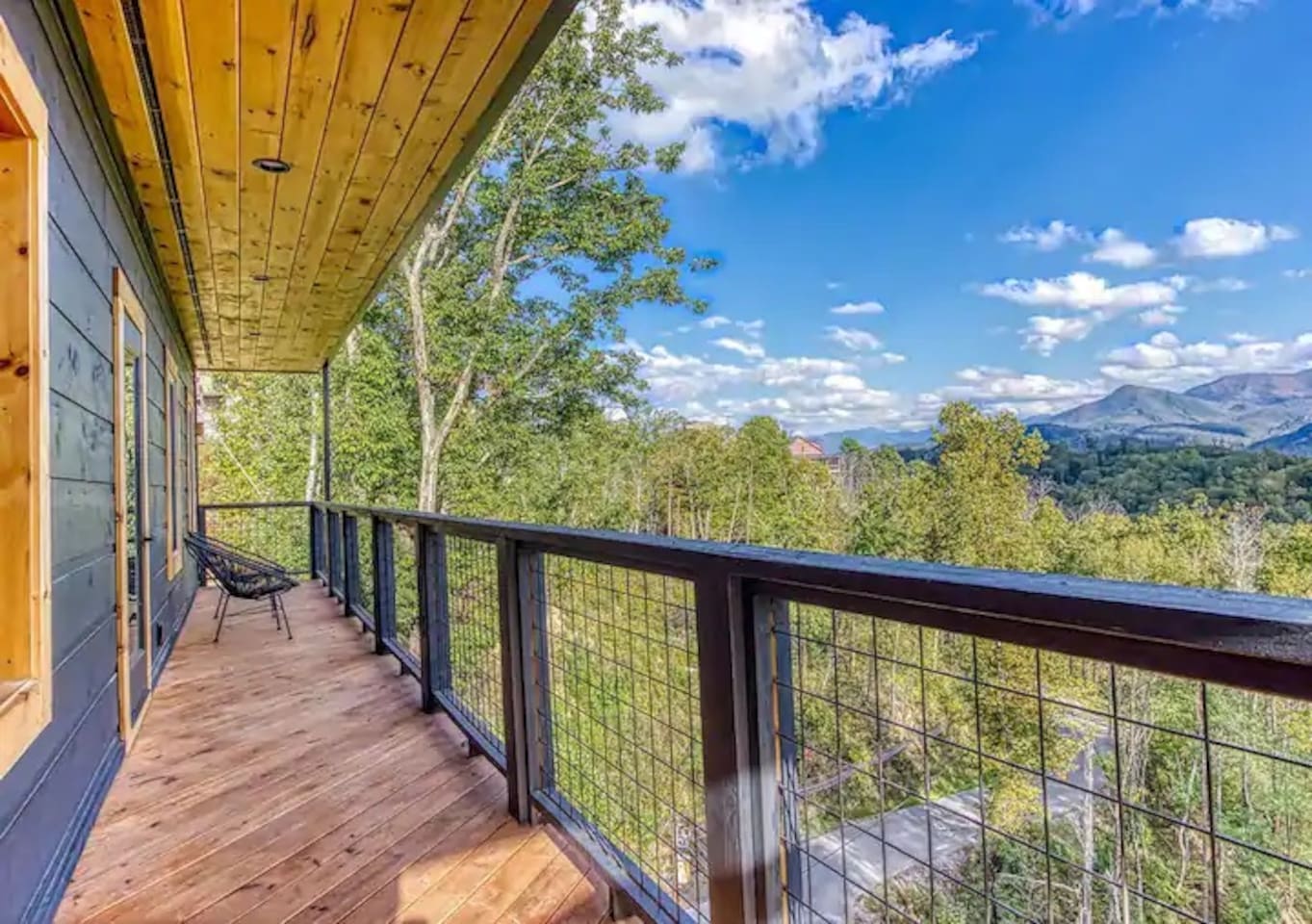 Third floor balcony